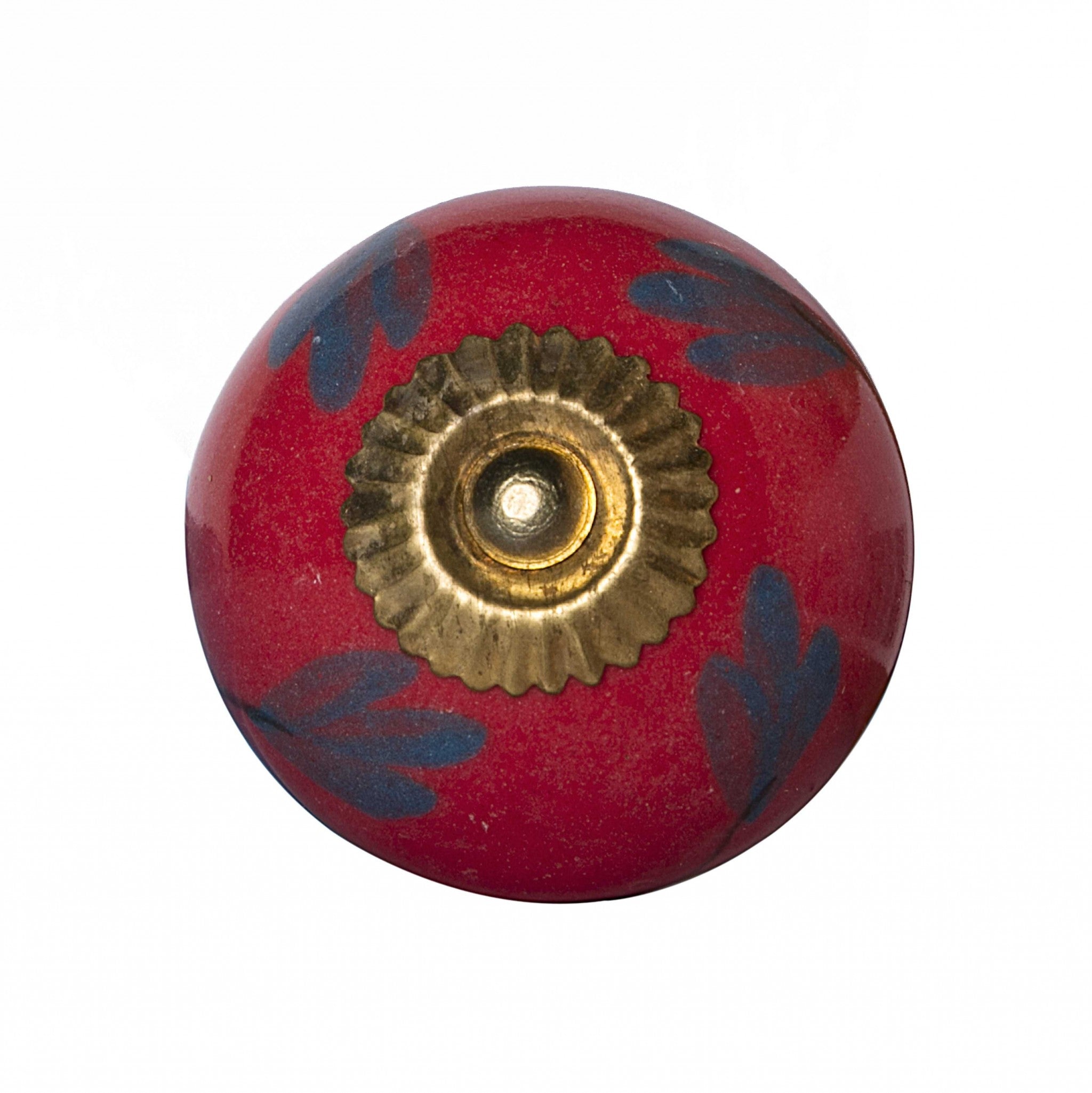 1.5" x 1.5" x 1.5" Ceramic/Metal Multicolor 12 Pack Knob