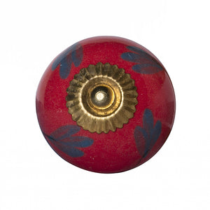 1.5" x 1.5" x 1.5" Ceramic/Metal Multicolor 12 Pack Knob