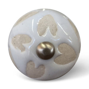 1.5" x 1.5" x 1.5" Ceramic/Metal Multicolor 12 Pack Knob