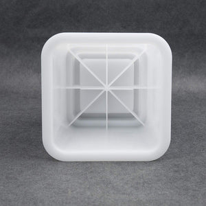 3" 5" or 8" White Adjustable Bed Risers or Furniture Legs Set of 4