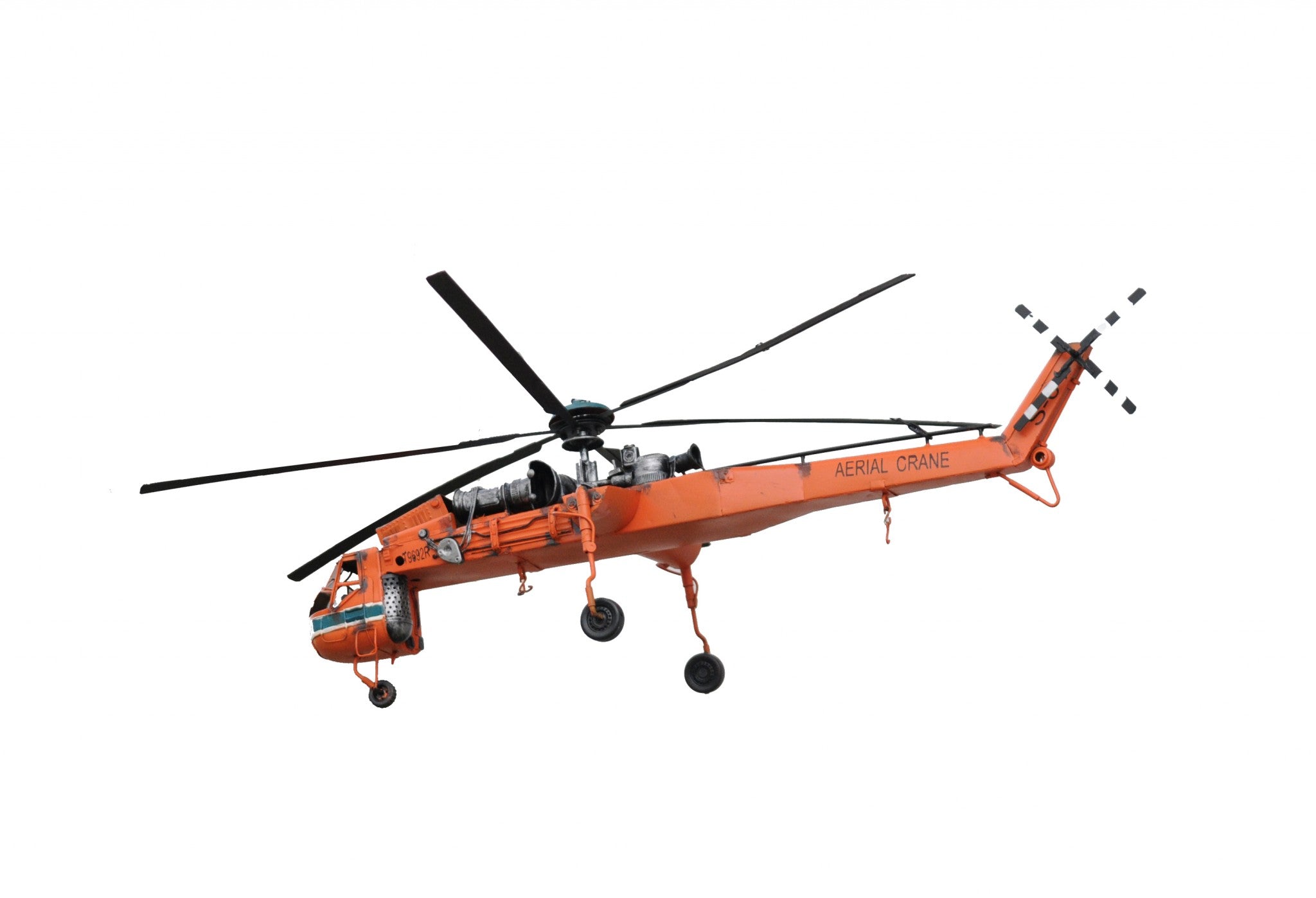 30" x 40" x 12" Aerial Crane Lifting Helicopter