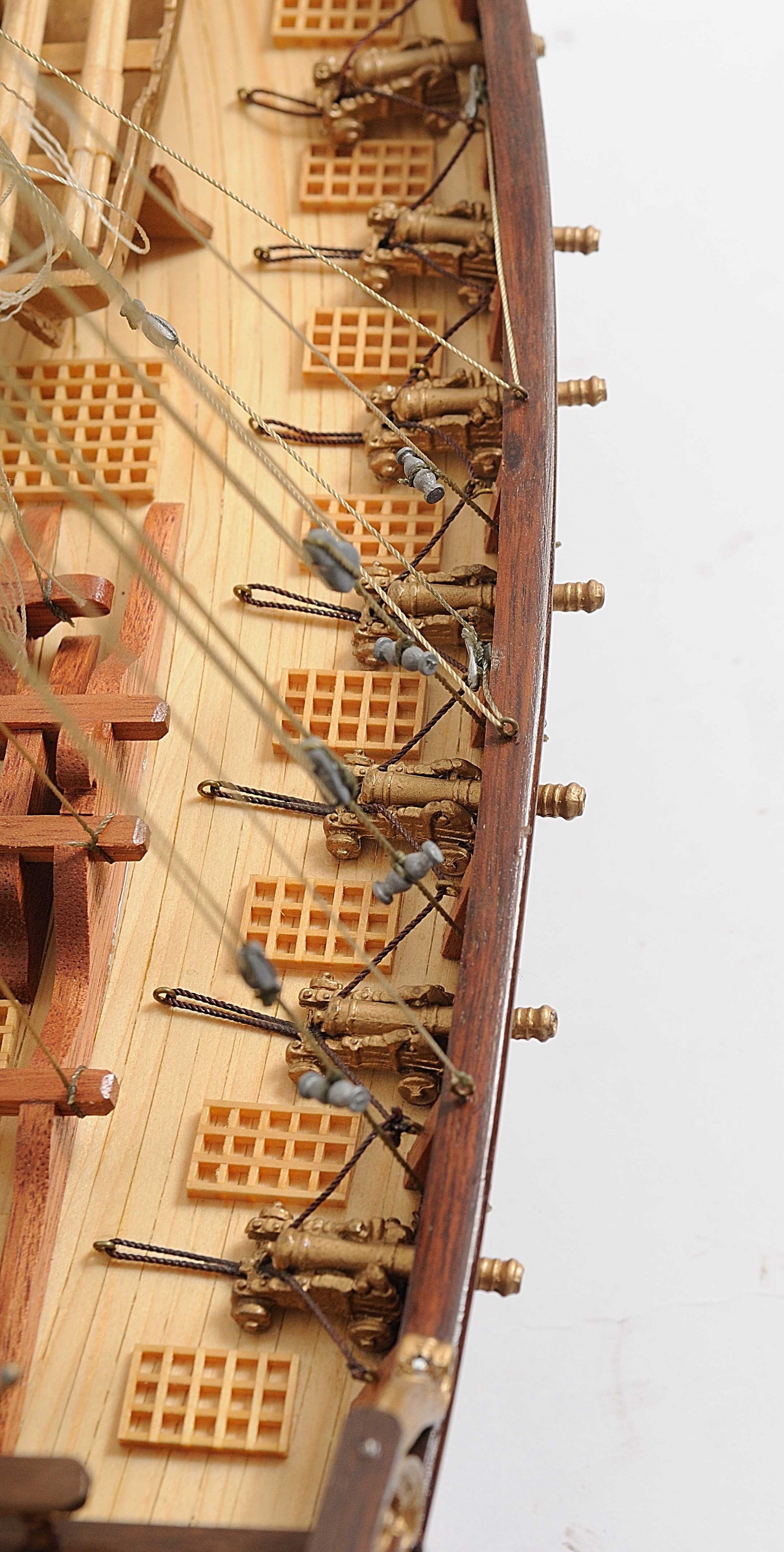 Hand Built Real Wood Model Ship