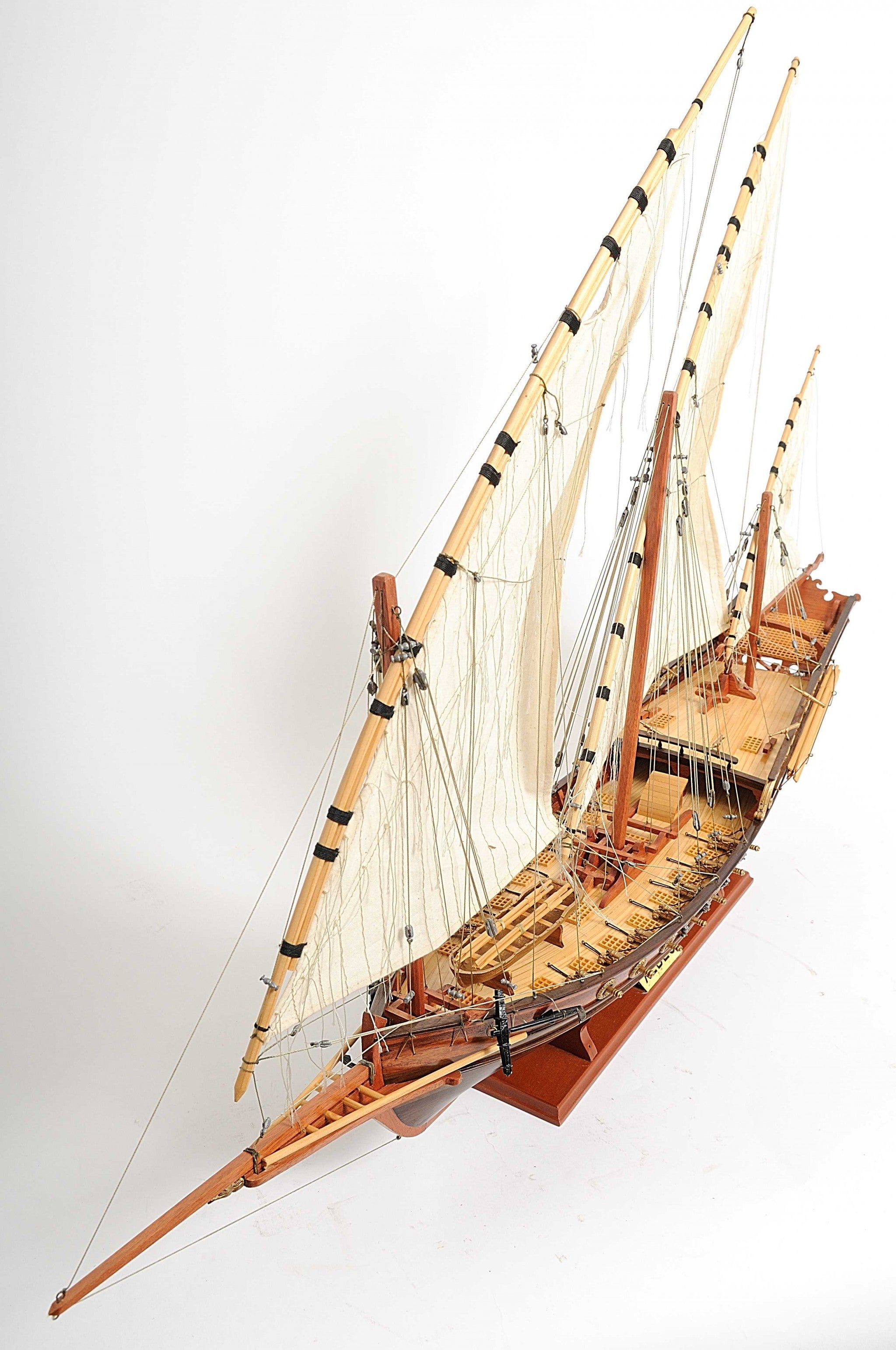 Hand Built Real Wood Model Ship
