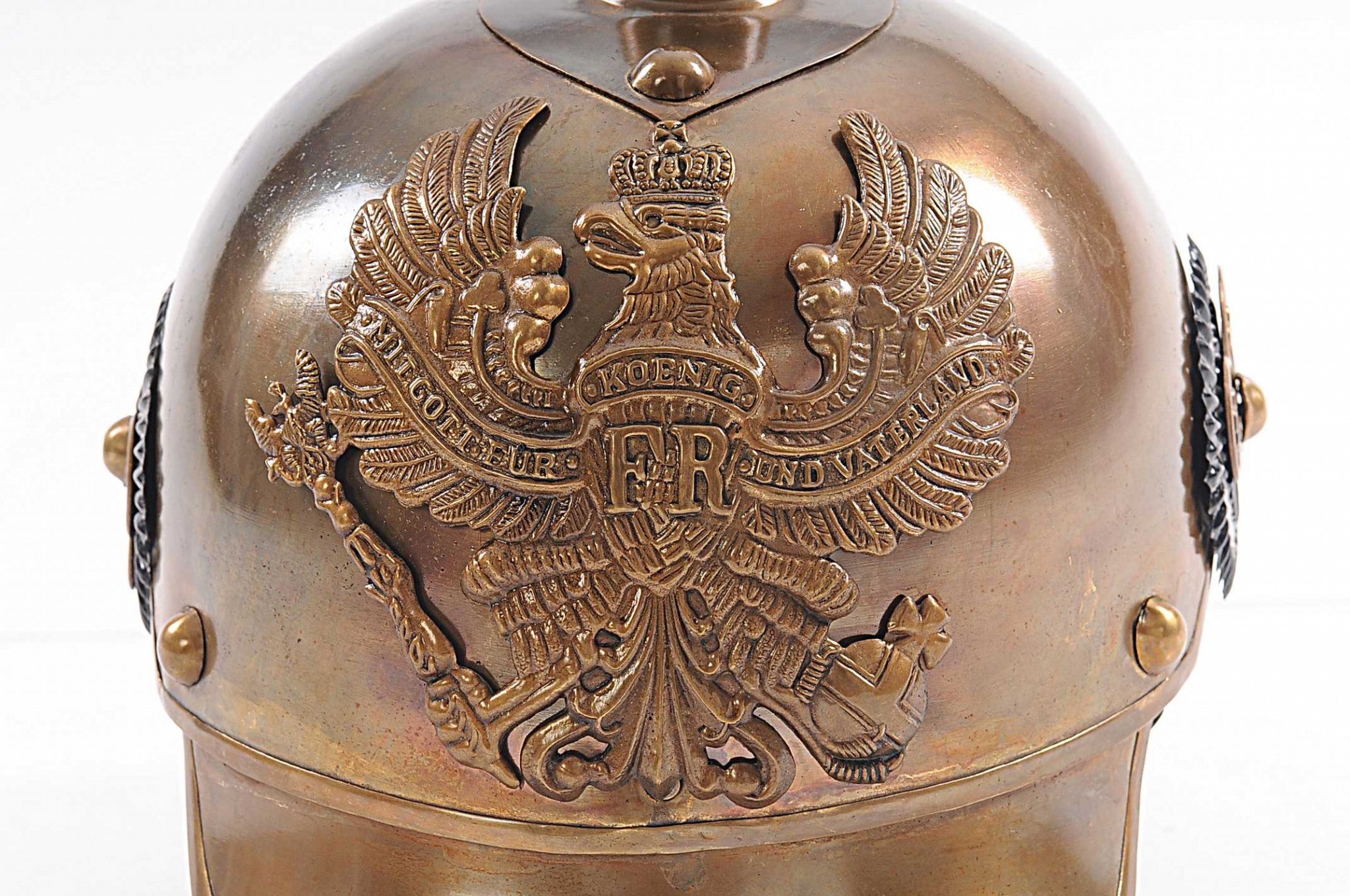 9" x 12.5" x 8" German Helmet