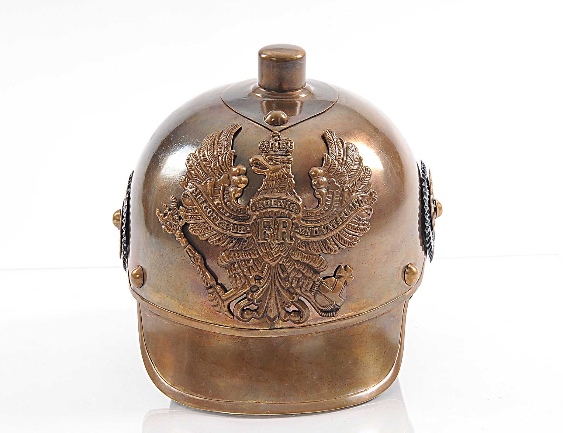 9" x 12.5" x 8" German Helmet