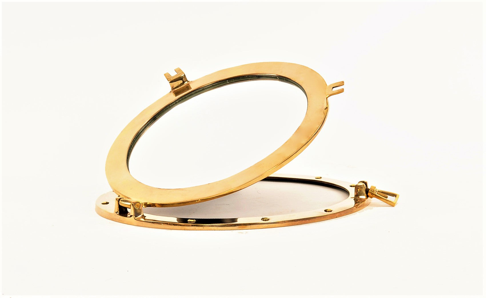 15" x 15" x 3" Porthole Mirror