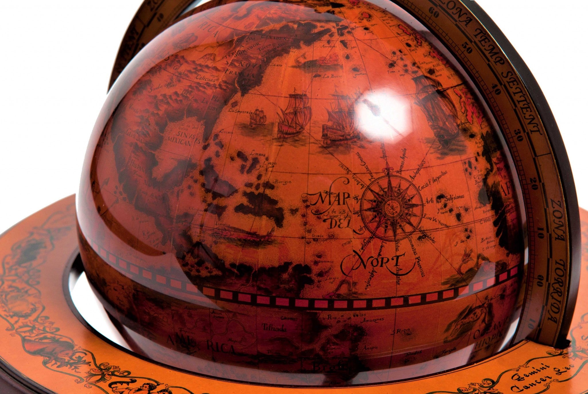 13" x 13" x 15" Globe 8 3/4 inches