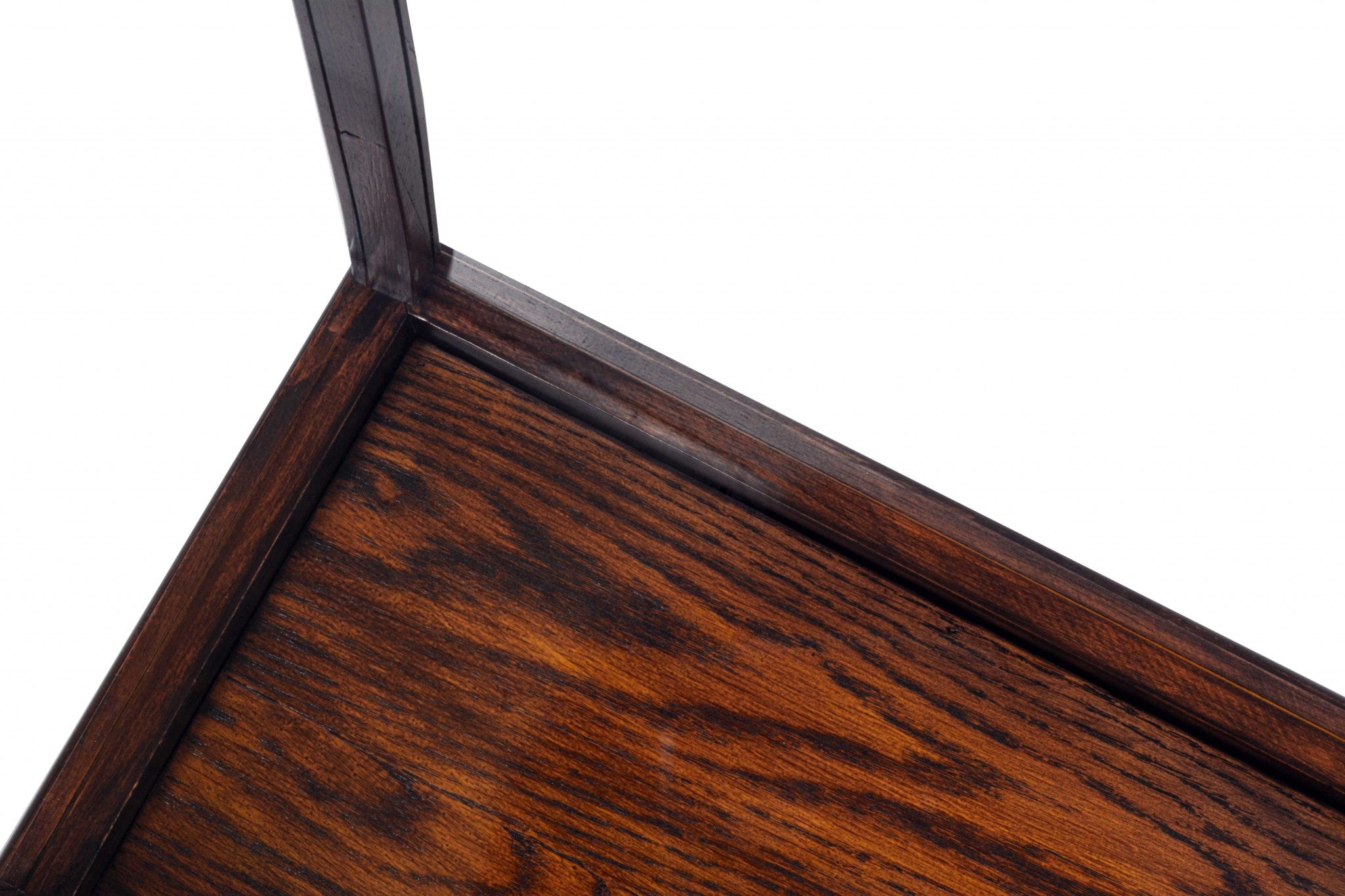 13.75" x 40" x 39.25" BrownTable Top Display Case Classic