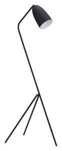 22.4" x 14.4" x 59.8" Matte Black, Steel, Floor Lamp