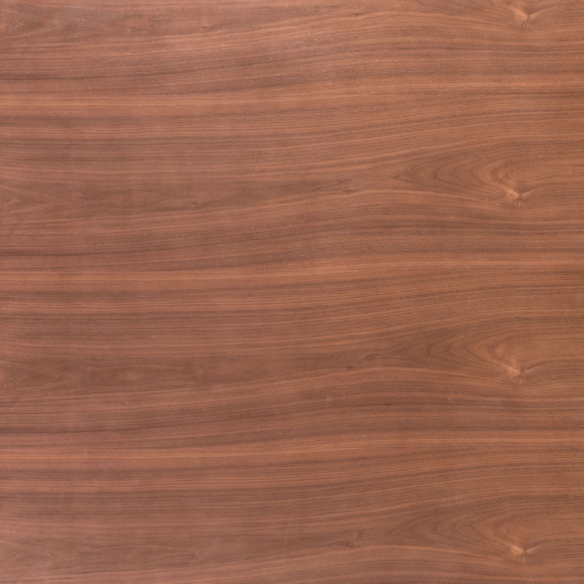 Curved Rectangle Modern Walnut Finish Dining Table