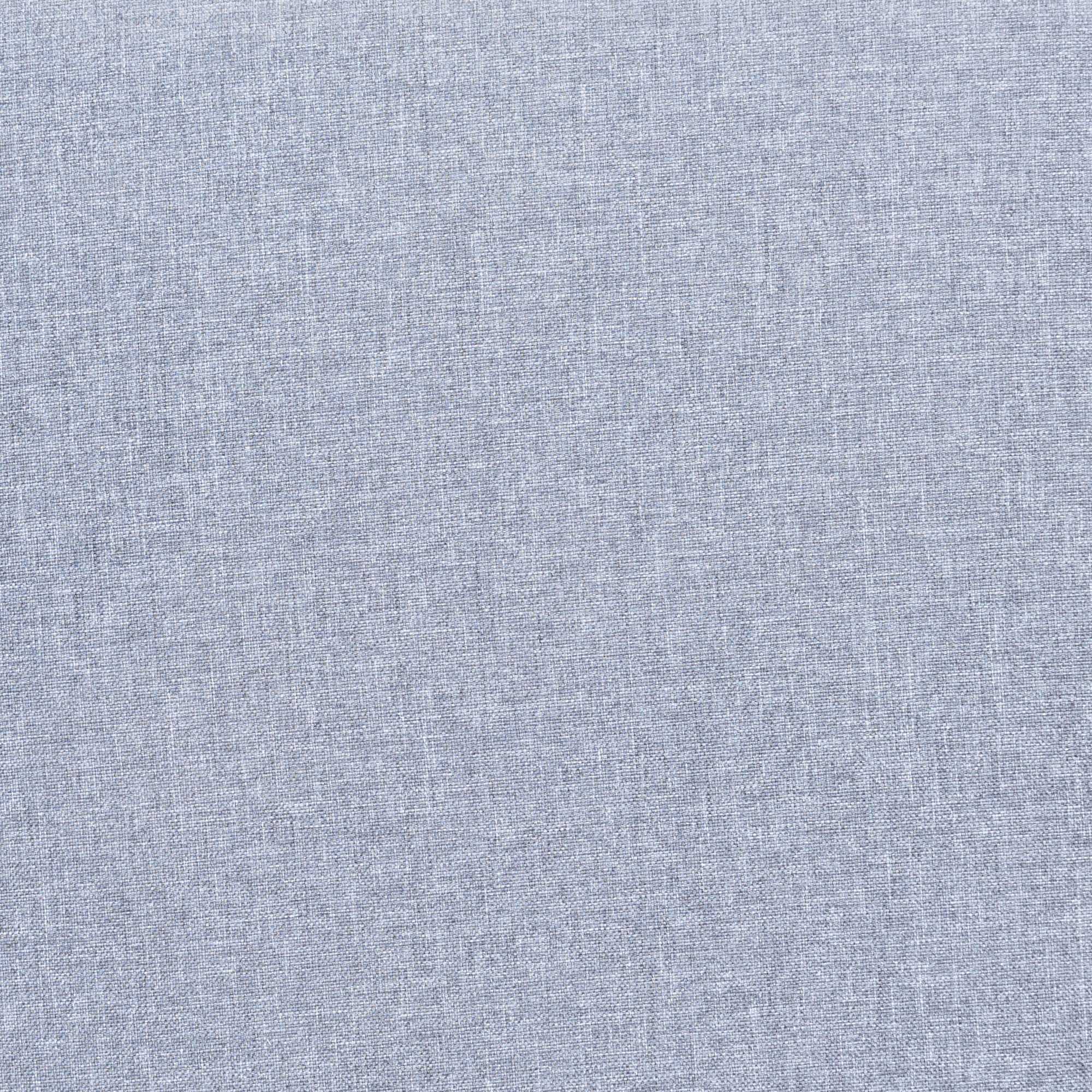 19.1" x 20.1" x 42.9" Gray, Poly Linen, MDF, Rubberwood, Bar Chair