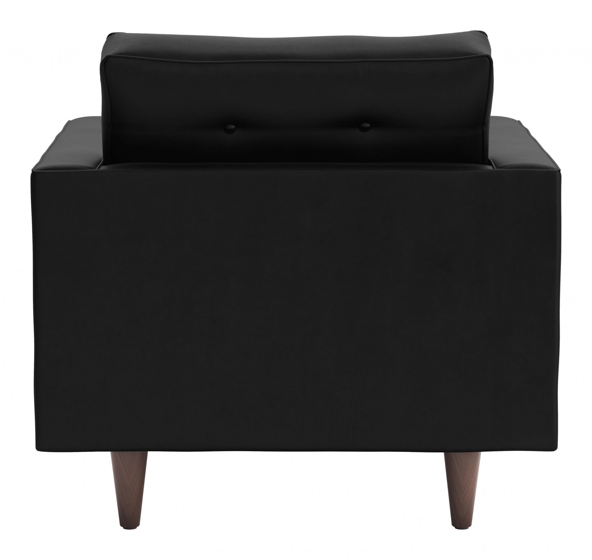 37" x 32" x 35.5" Black Velvet, Alder Wood, Foam, Fabric & Fiber, Arm Chair