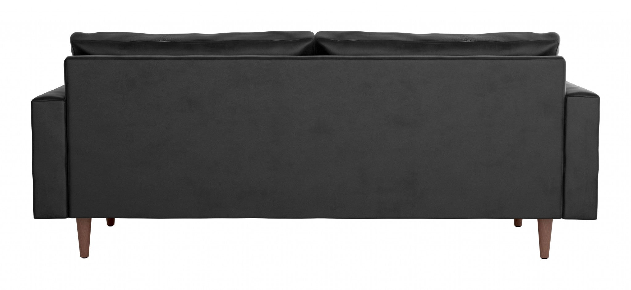 82" x 35" x 33" Charcoal, Velvet, Alder Wood, Foam, Fabric & Fiber, Sofa