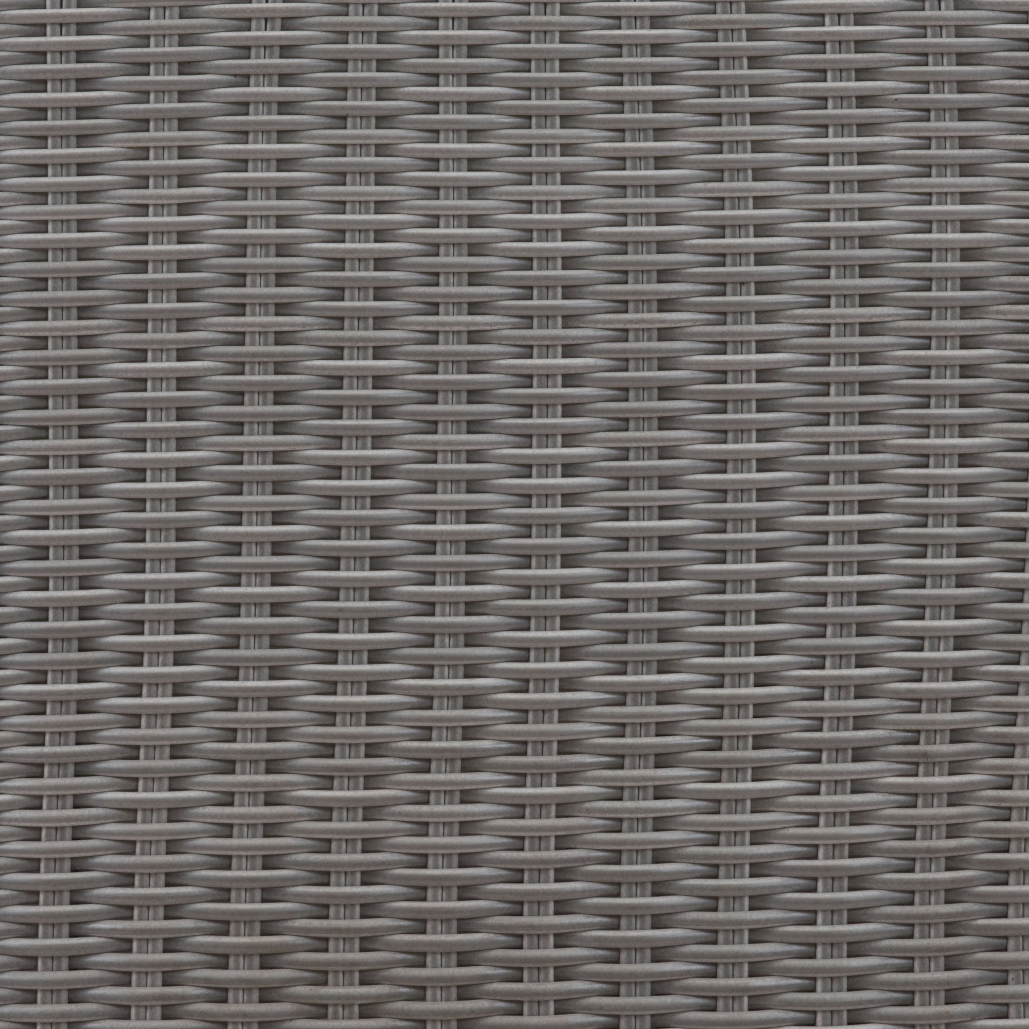 35.4" x 30.3" x 33.9" Natural & Gray, Synthetic Weave & Aluminium, Arm Chair