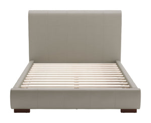 62.2" x 83.9" x 43.5" Gray, Leatherette, Plywood, MDF, Full Bed