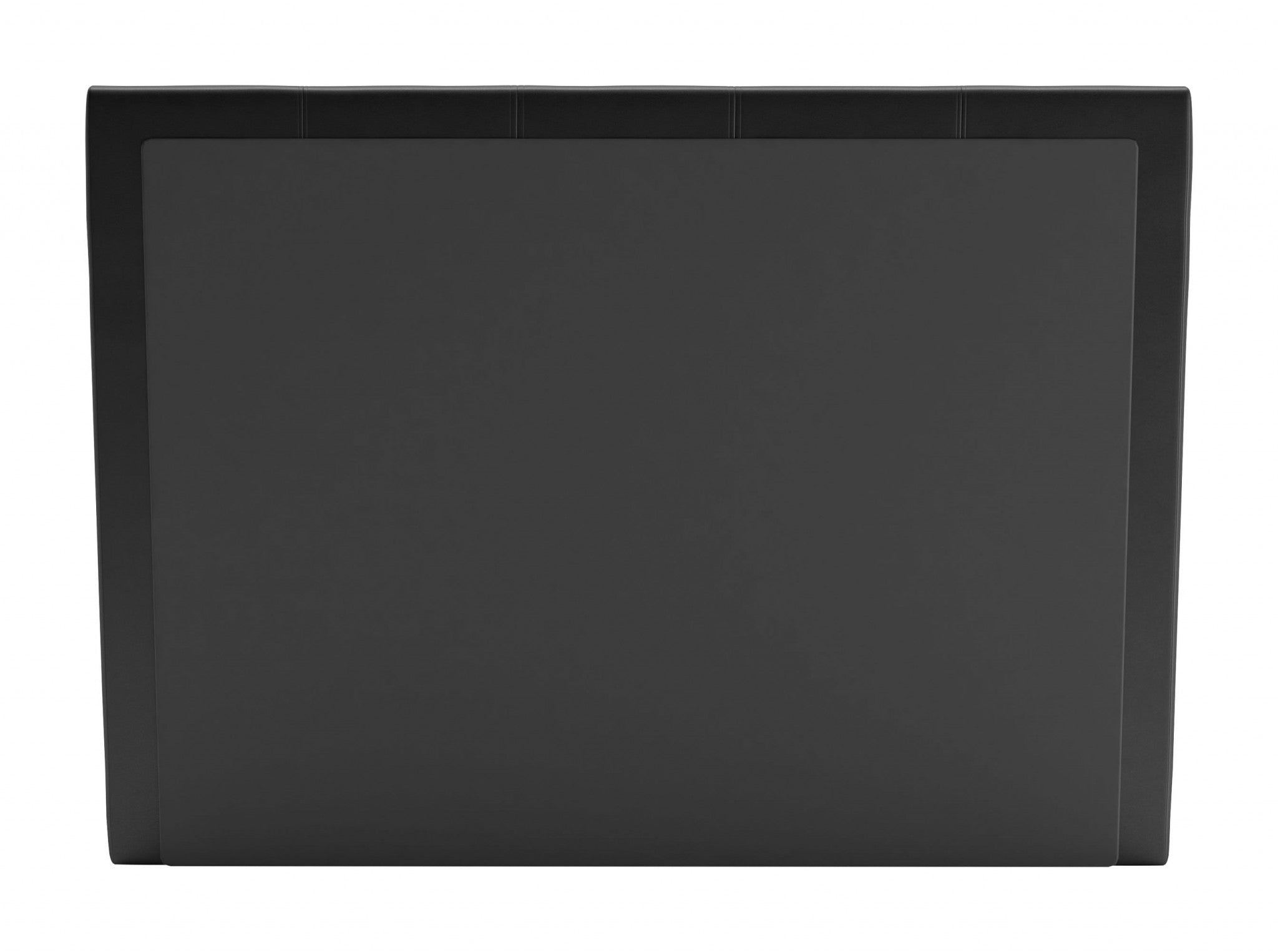 62.2" x 83.9" x 43.5" Black, Leatherette, Plywood, MDF, Full Bed