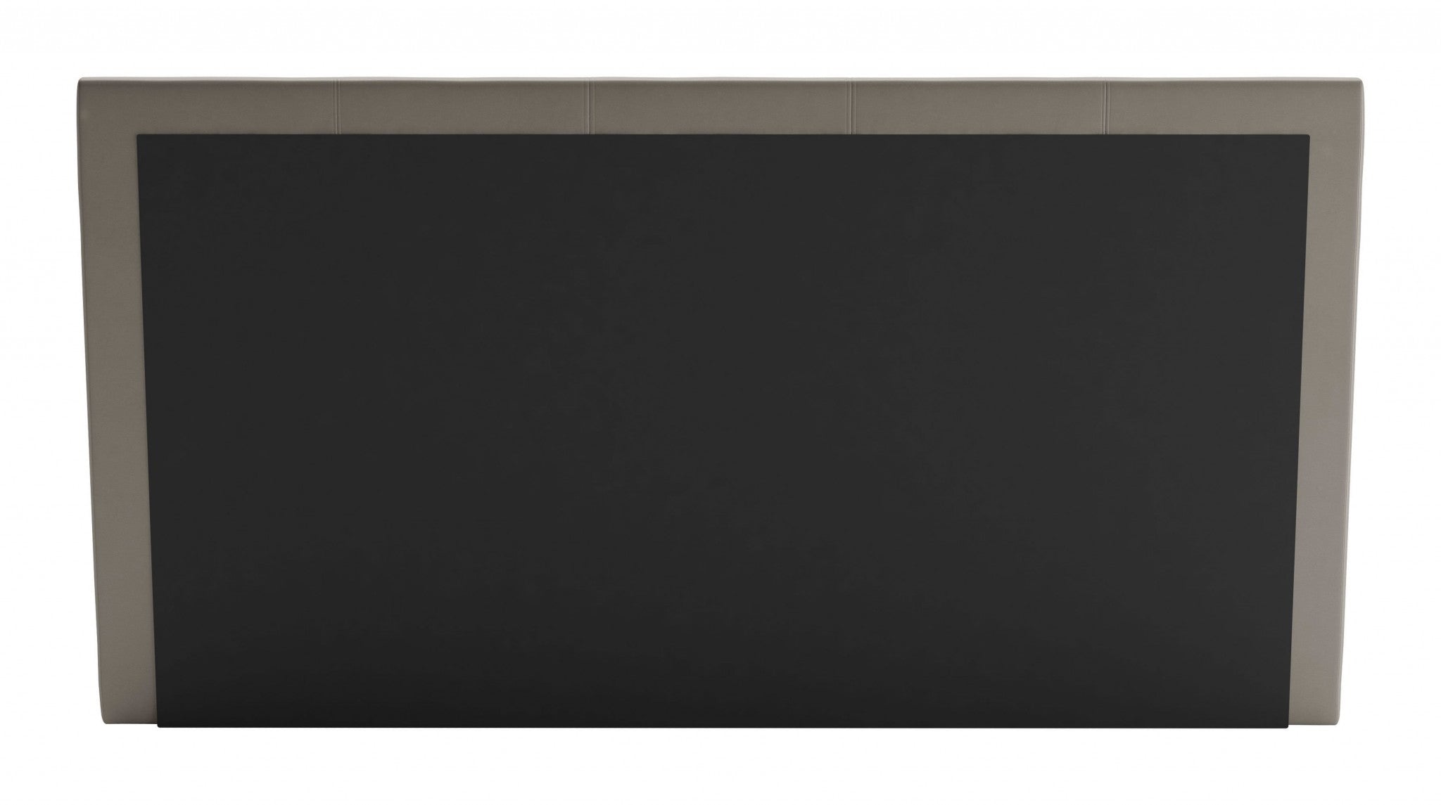 83.9" x 88.6" x 43.5" Gray, Leatherette, Plywood, MDF, King Bed