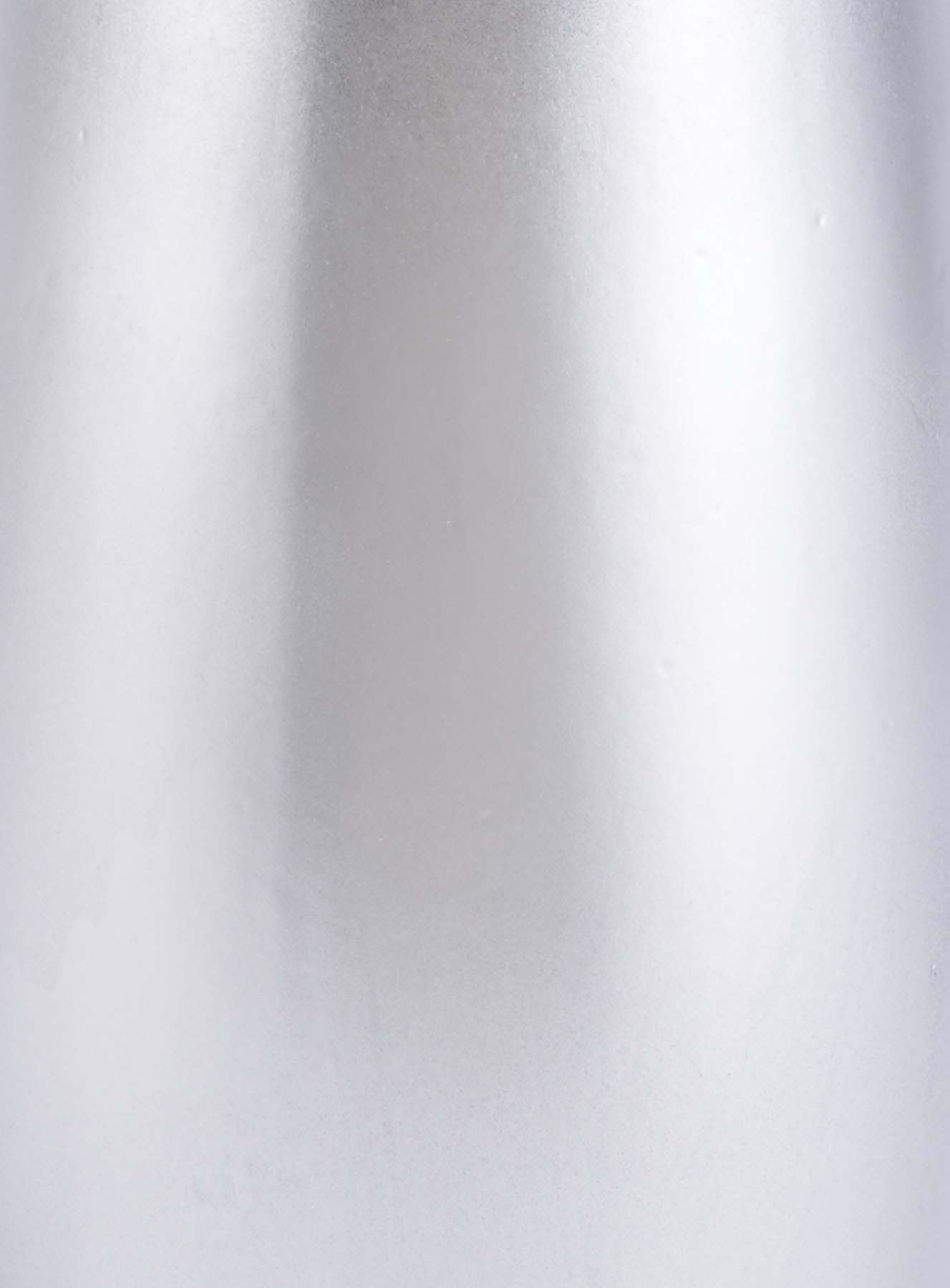 5.9" x 5.9" x 15.6" Silver & White, Ceramic, Medium Vase