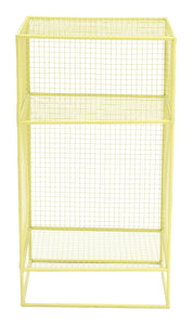 13.8" x 11.8" x 25.2" Green, Steel, Shelf