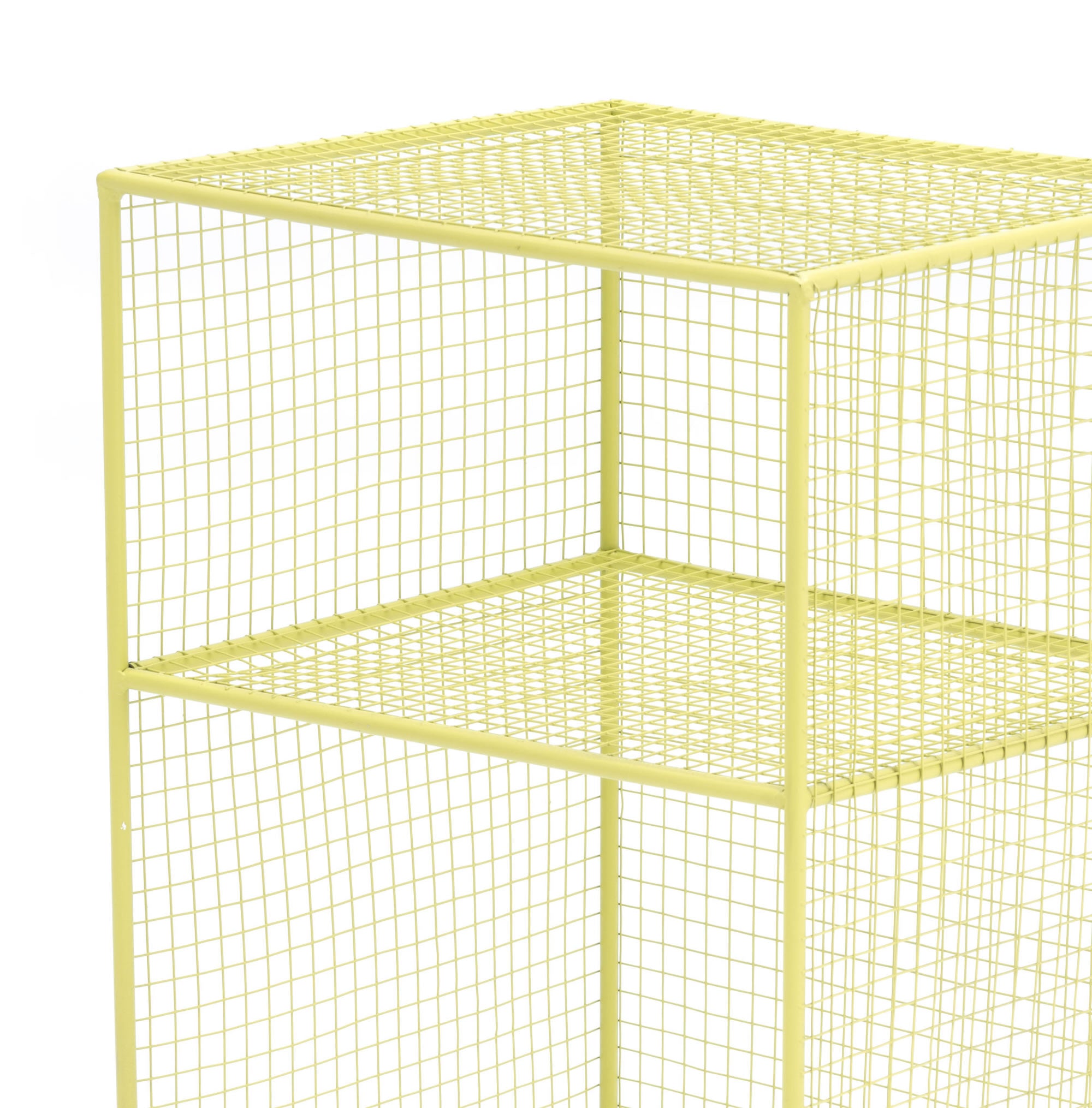 13.8" x 11.8" x 25.2" Green, Steel, Shelf
