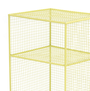 13.8" x 11.8" x 25.2" Green, Steel, Shelf