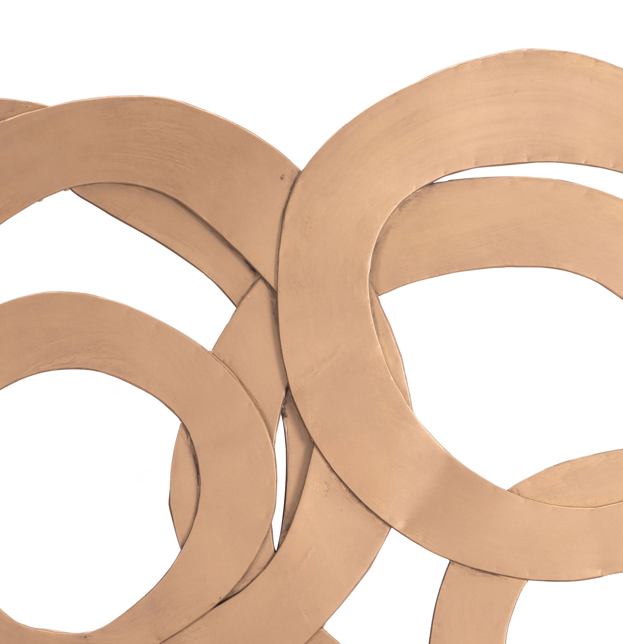 29.9" x 0.8" x 44.9" Gold, Steel, Double Wall Decor