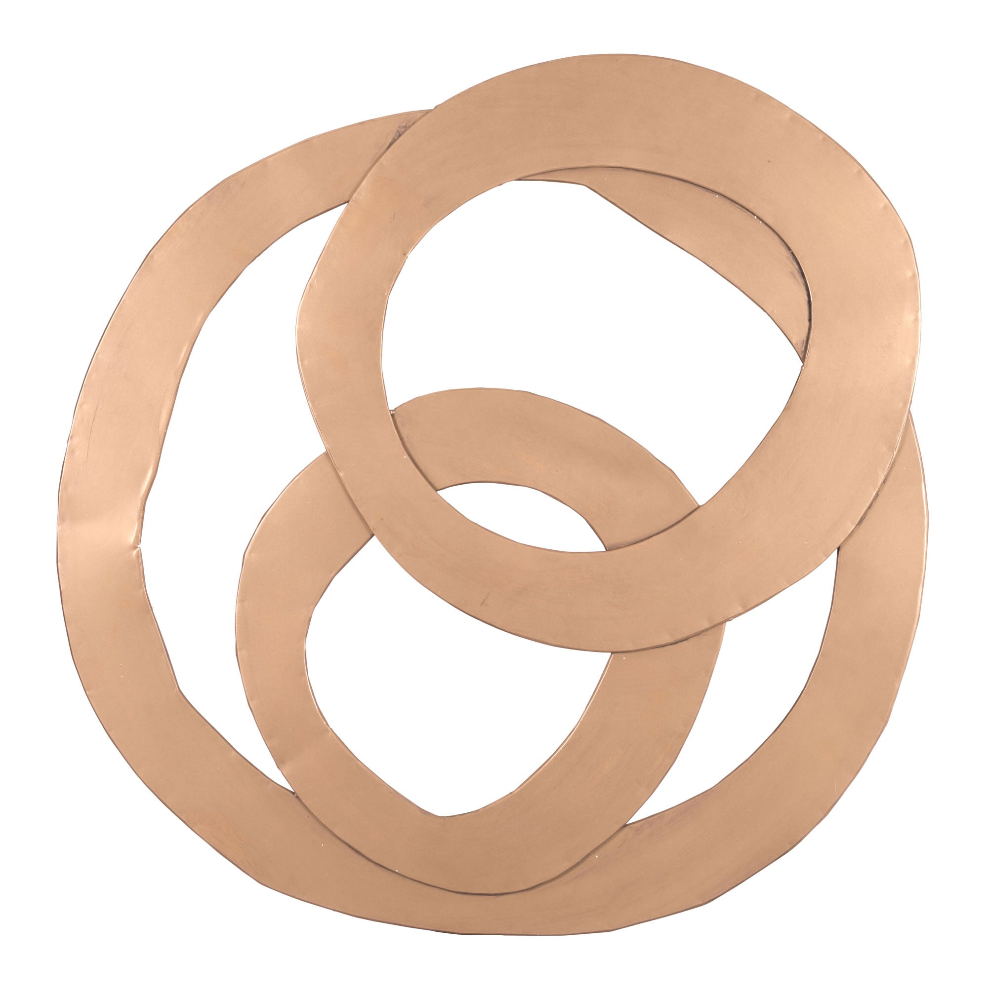 28.3" x 0.6" x 28.7" Gold, Steel, Single Wall Decor