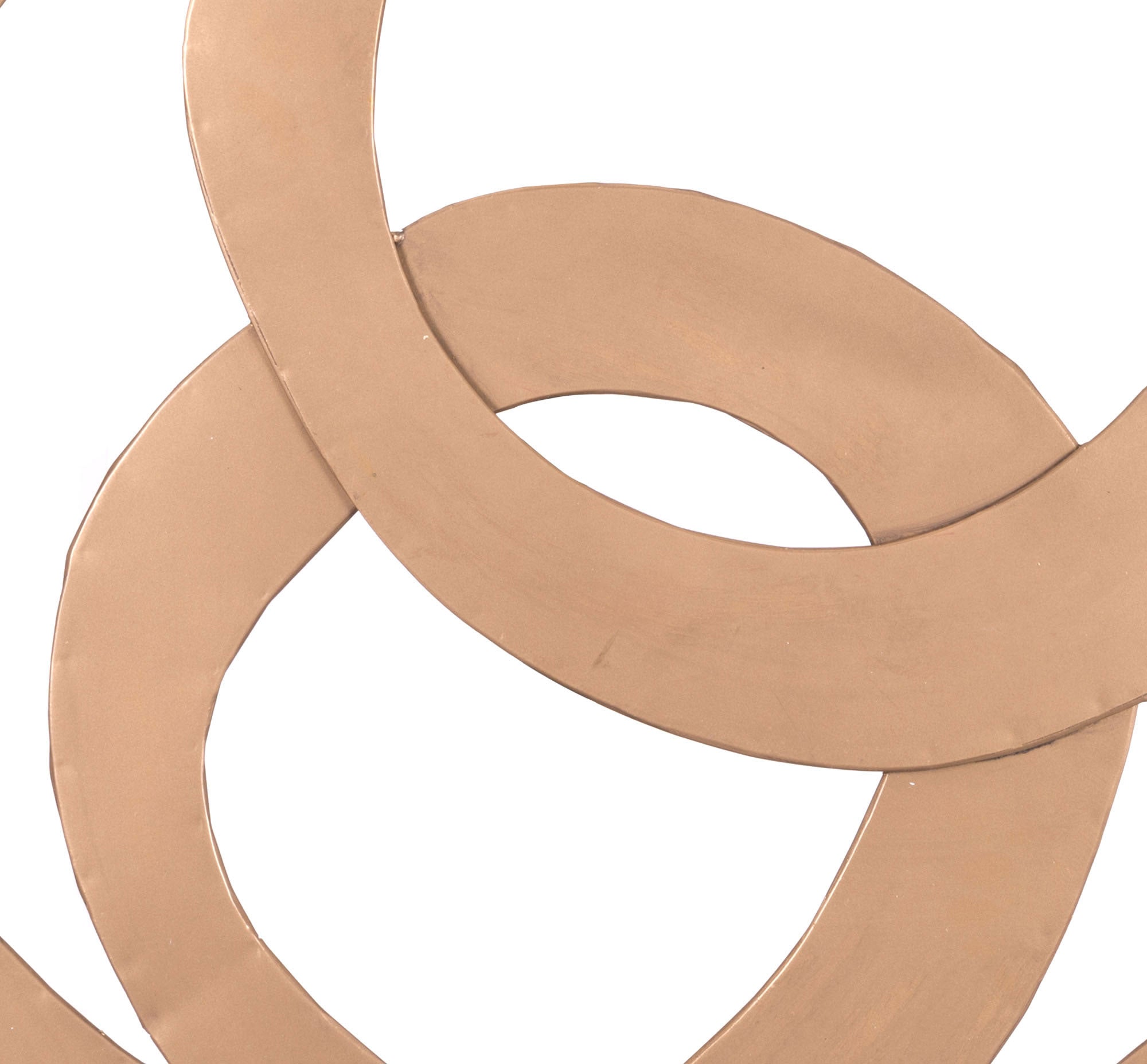 28.3" x 0.6" x 28.7" Gold, Steel, Single Wall Decor