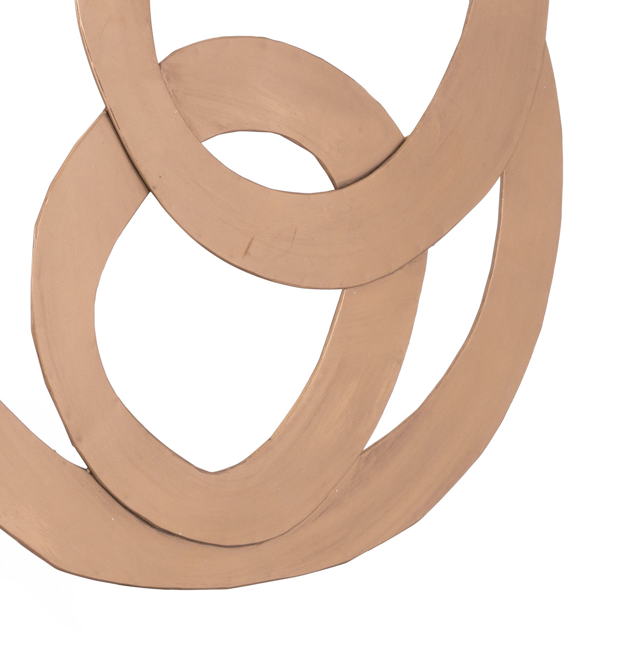 28.3" x 0.6" x 28.7" Gold, Steel, Single Wall Decor