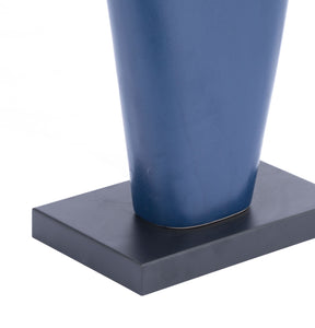 8.7" x 3.9" x 21.5" Matte Blue, Ceramic, Figurine 2