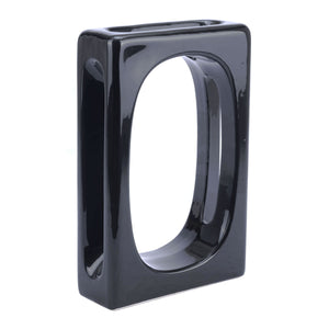 Modern Oval in Rectangle Sculpture