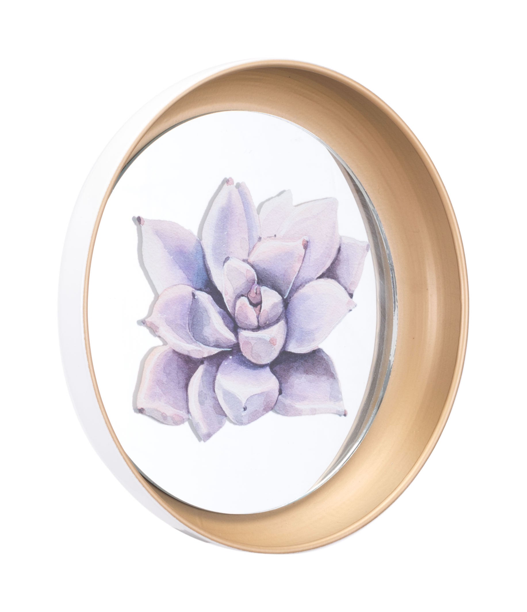 9.8" x 2" x 9.8" Multicolor, Steel & Glass, Plates - Set of 4