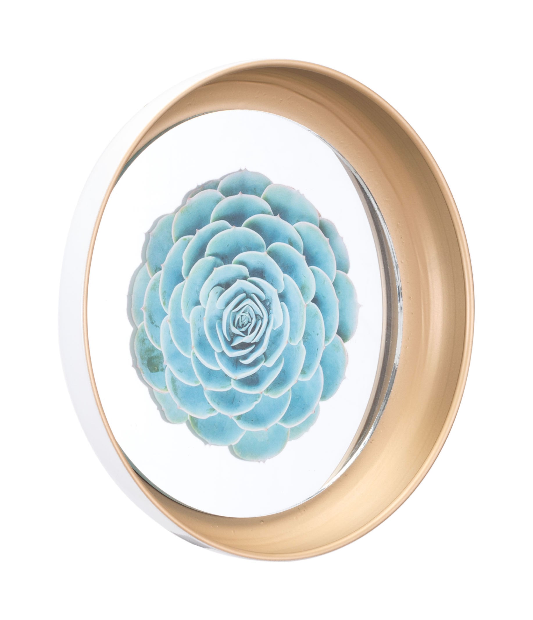 9.8" x 2" x 9.8" Multicolor, Steel & Glass, Plates - Set of 4