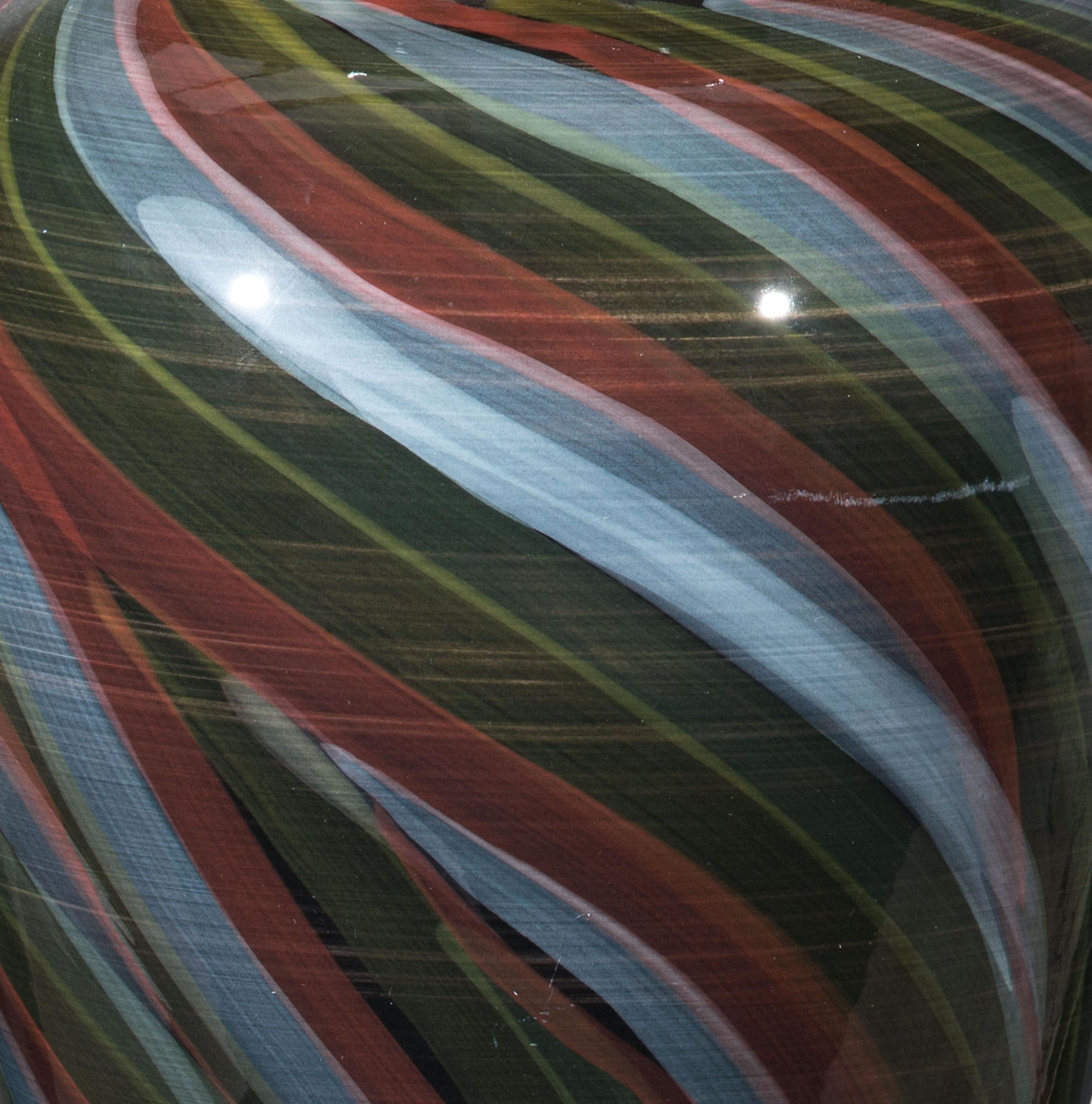 9.1" x 9.1" x 23" Multicolor, Ceramic, Large Jar