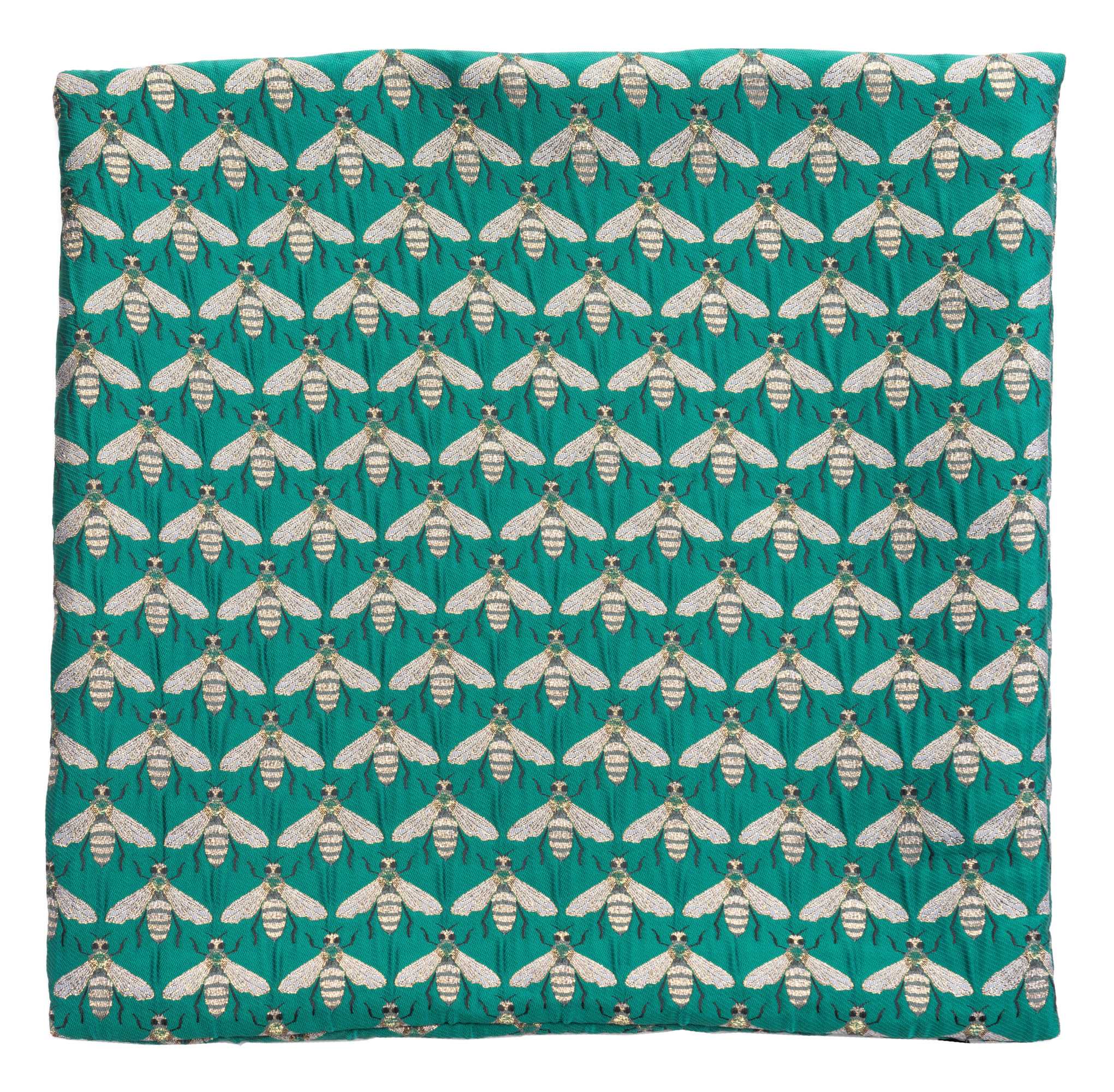 16.9" x 16.9" x 5.1" Green, Foam, Verdigrin Pillow