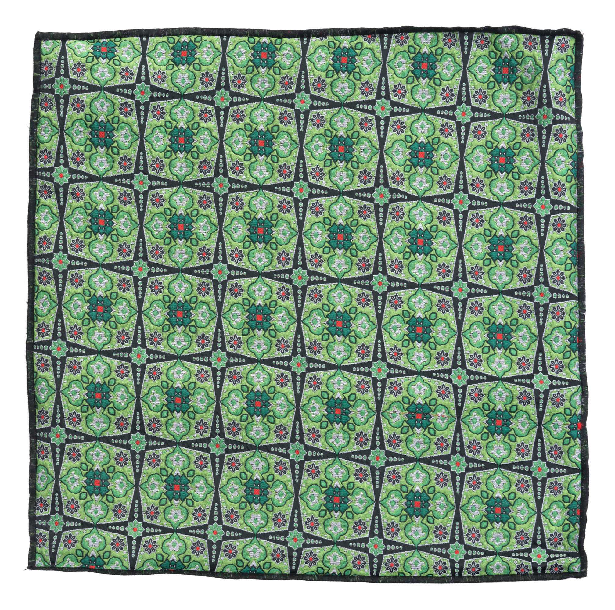 16.9" x 16.9" x 5.1" Green, Foam, Pillow