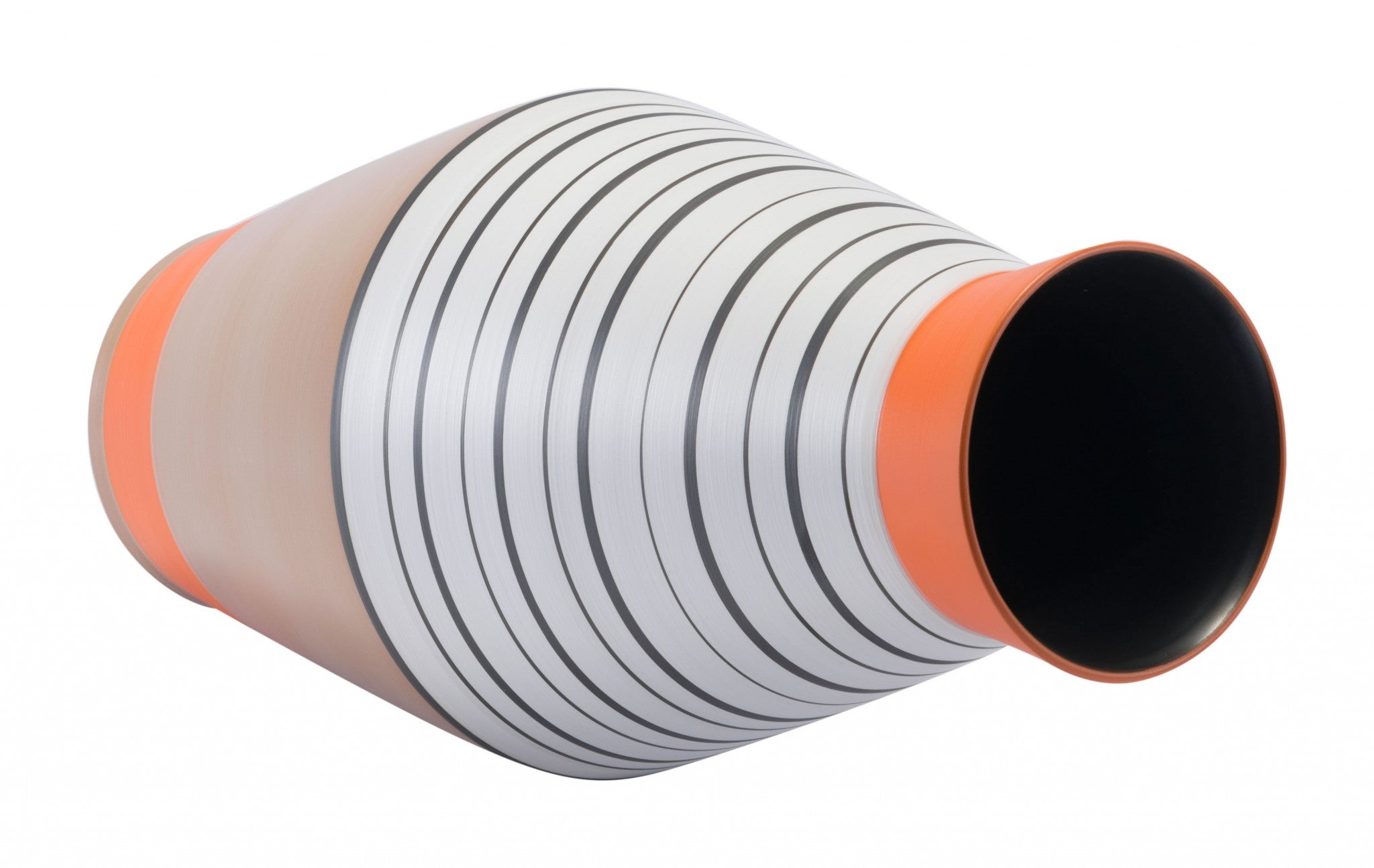 8.1" x 8.1" x 16.7" Multicolor, Ceramic, Large Vase