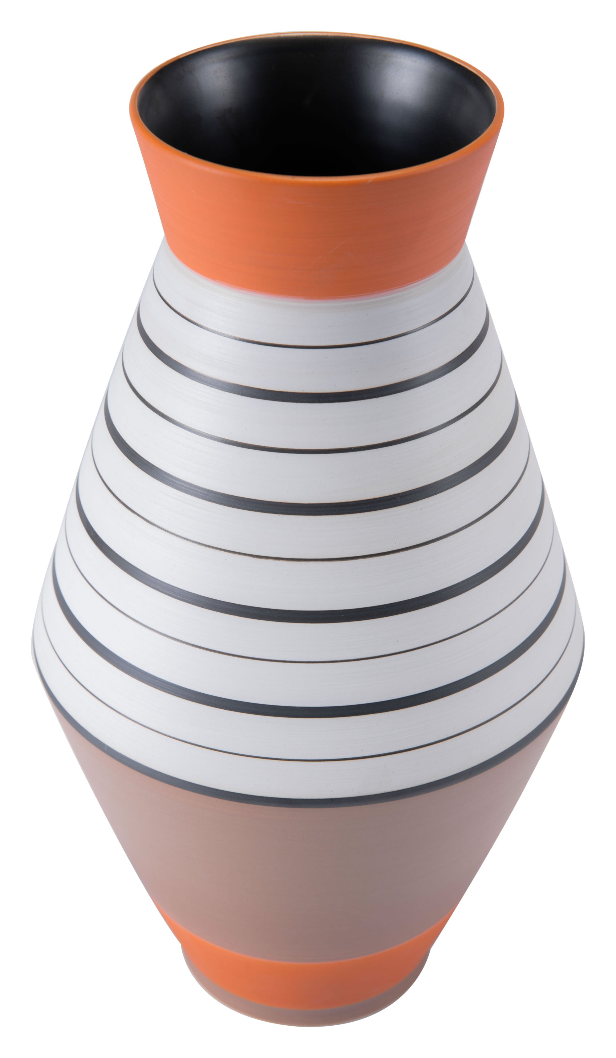 6.7" x 6.7" x 12.8" Multicolor, Ceramic, Small Vase