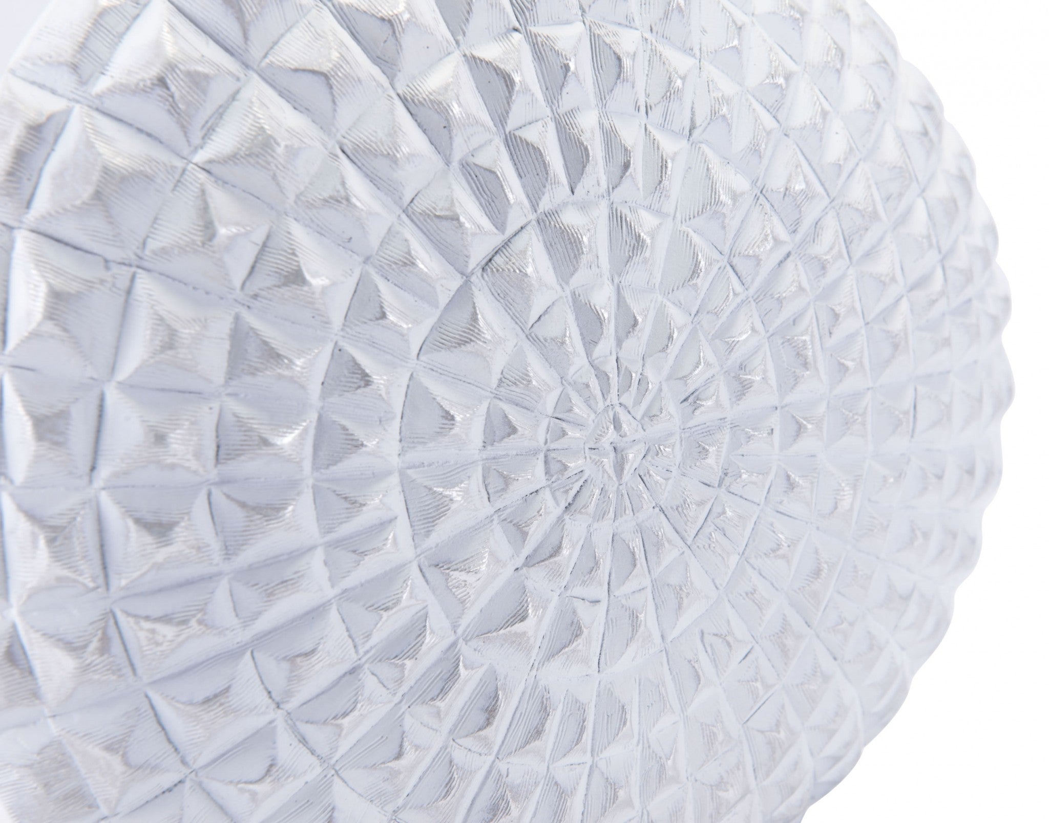 13.8" x 4.5" x 10.6" White, Polyresin, Small Vase