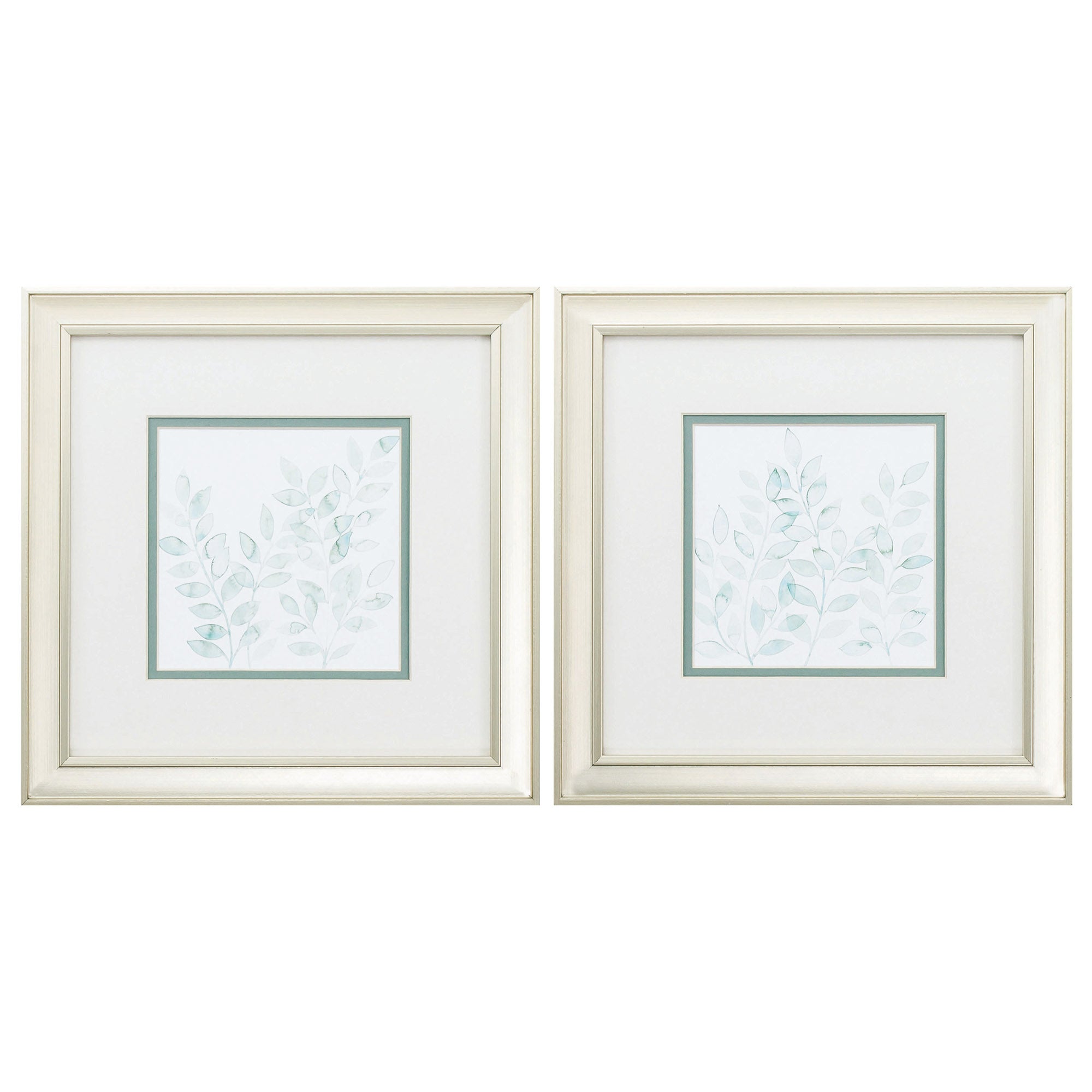 12" X 12" Champagne Gold Color Frame  Winding Whisper (Set of 2)