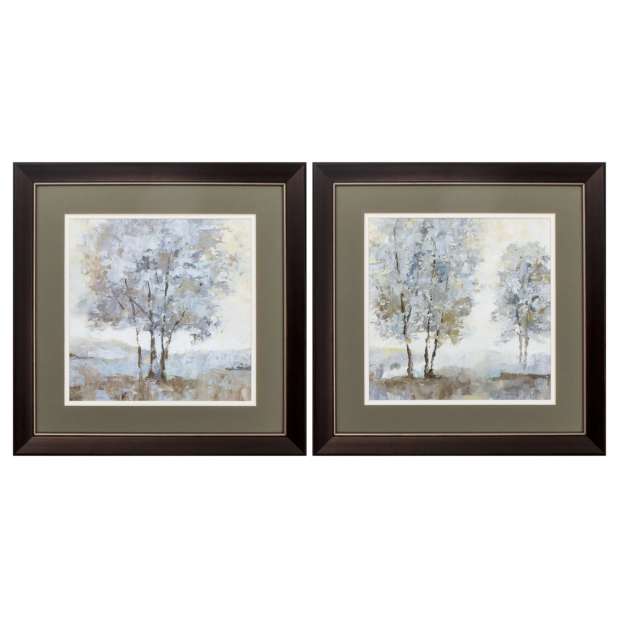 19" X 19" Metallic Bronze Frame Soft Sentinel (Set of 2)
