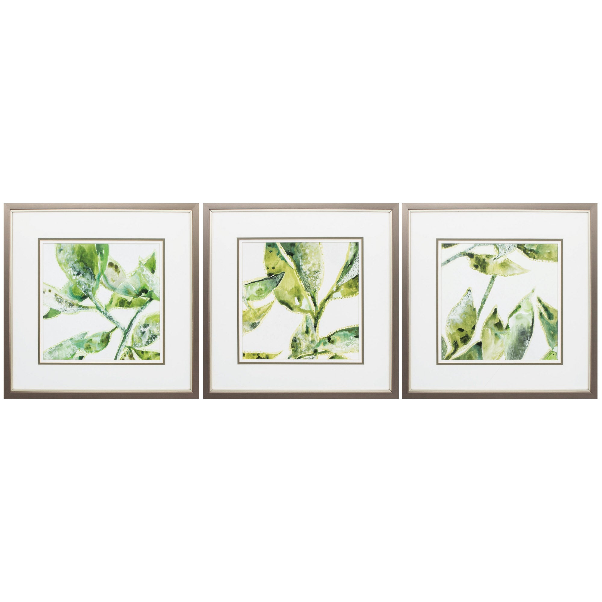 19" X 19" Metallic Bronze Frame Hunt & Gather (Set of 3)