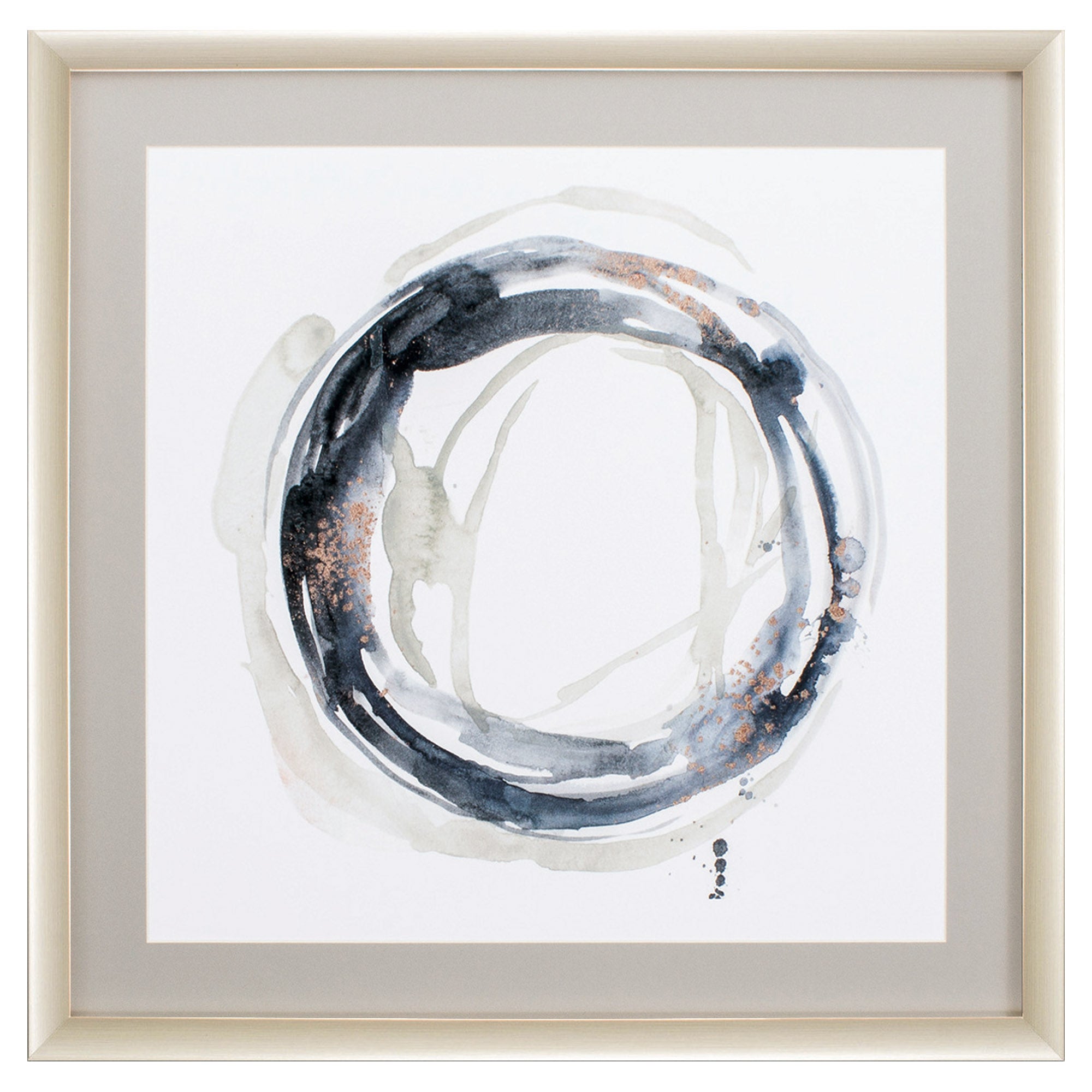 29" X 29" Champagne Gold Color Frame  Neutral Revolution II