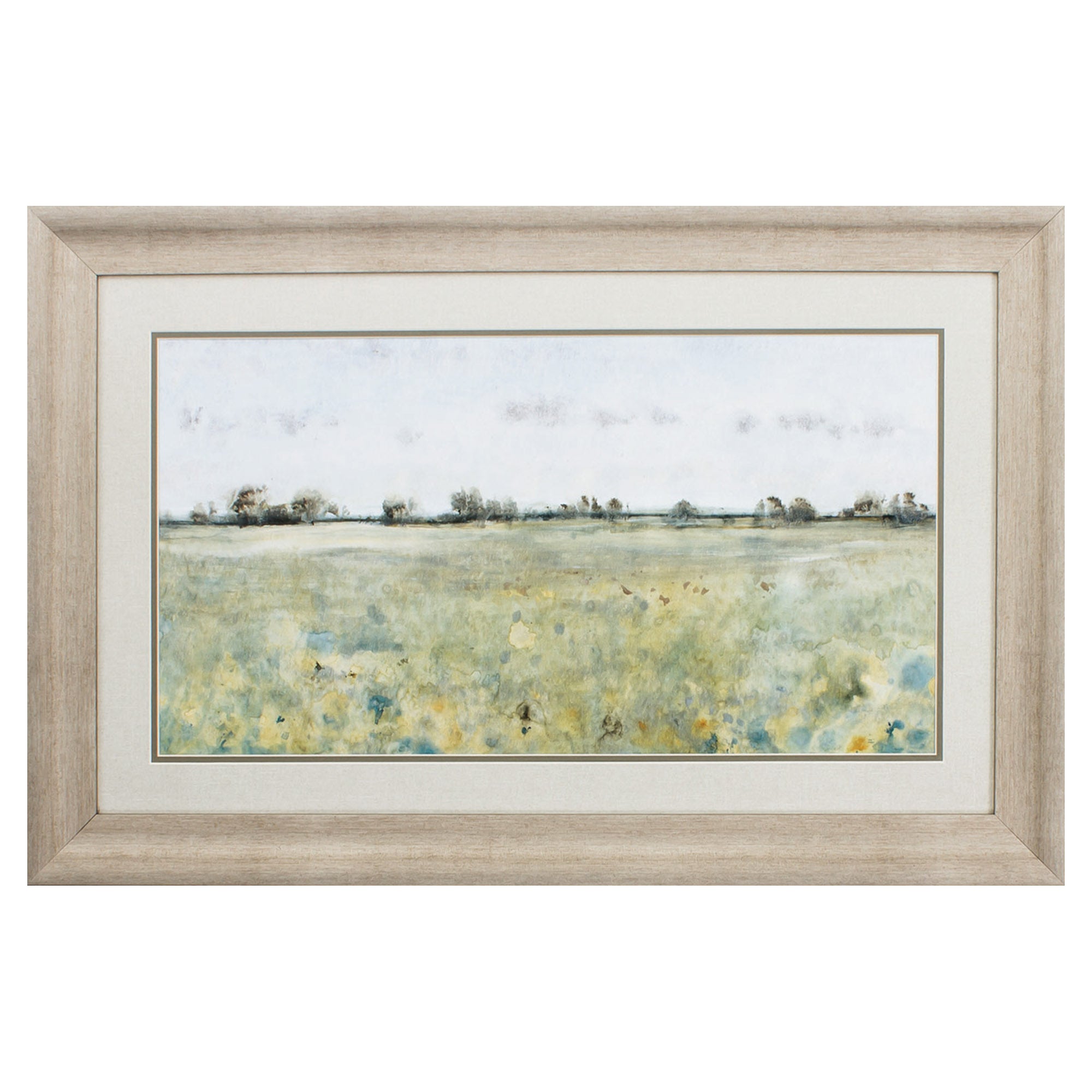 34" X 22" Champagne Color Frame  Grazing Land Iv