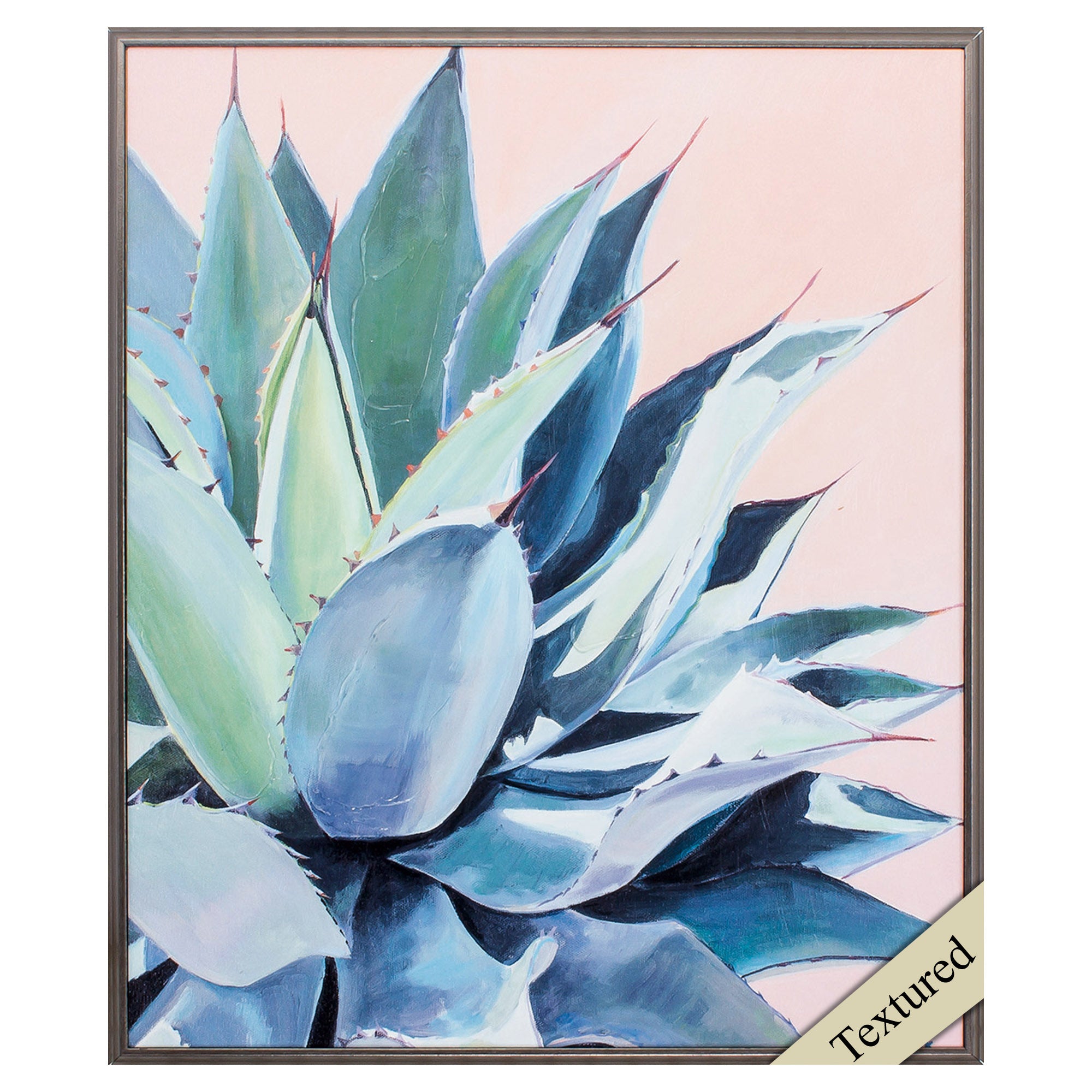 21" X 25" Gunmetal Gray Frame Glory