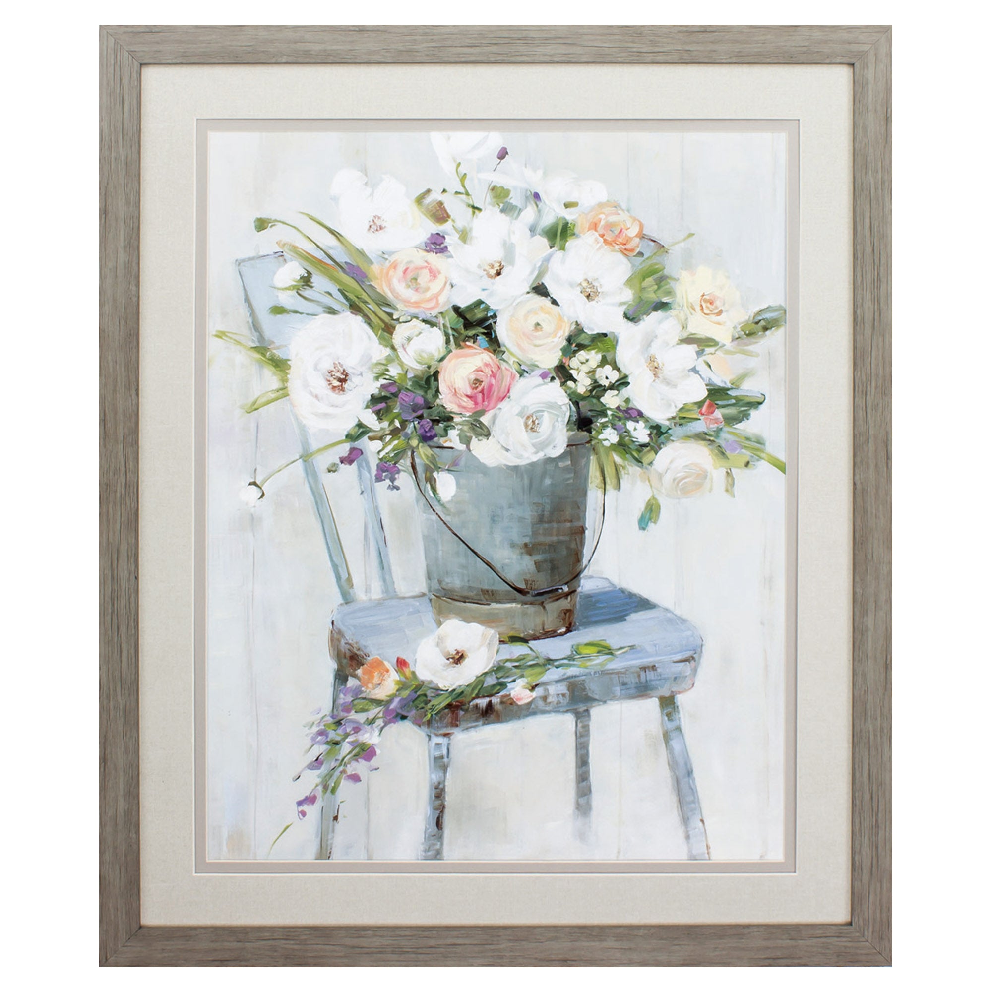 30" X 36" Woodtoned Frame Sweet Pickings