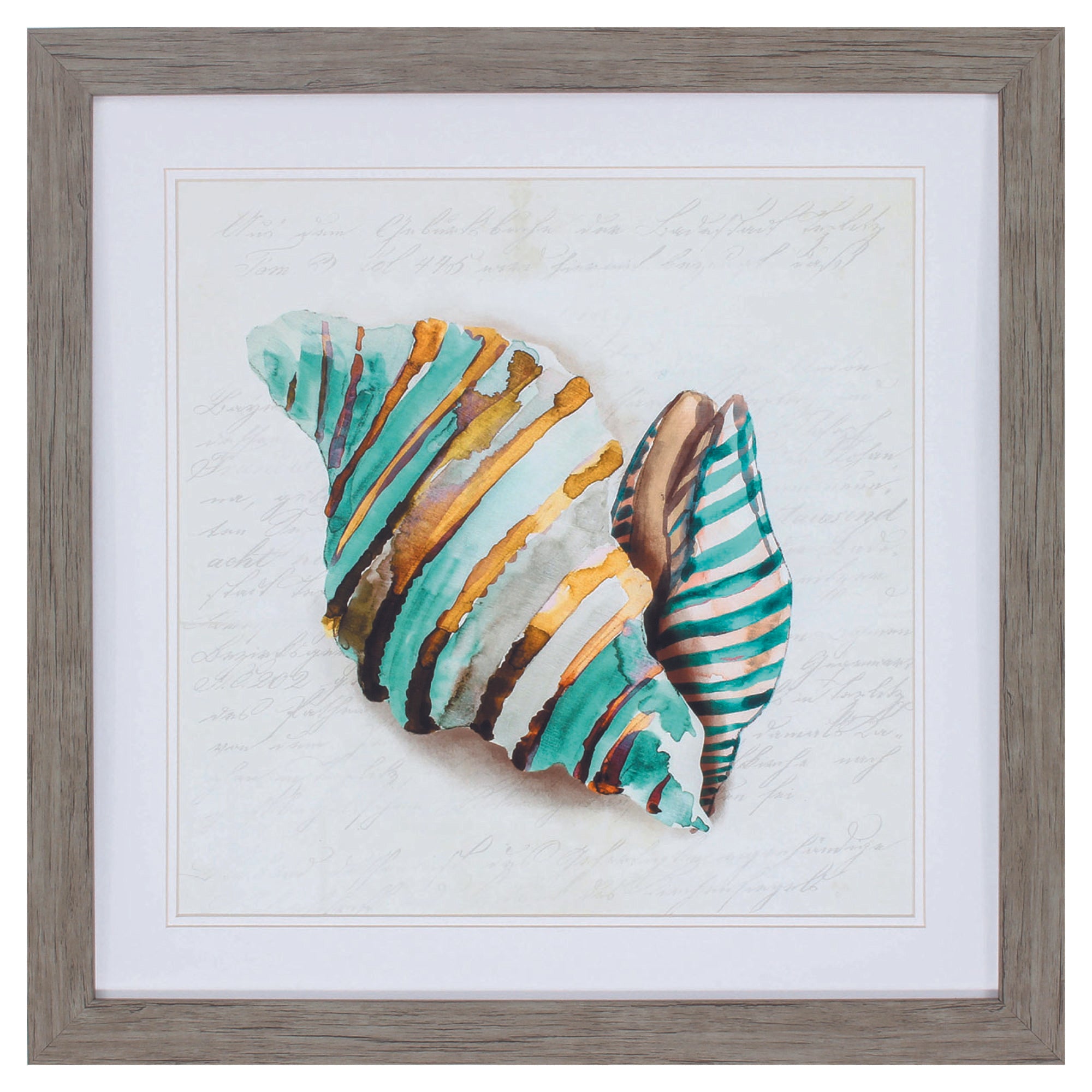 25" X 25" Woodtoned Frame Shell IIi