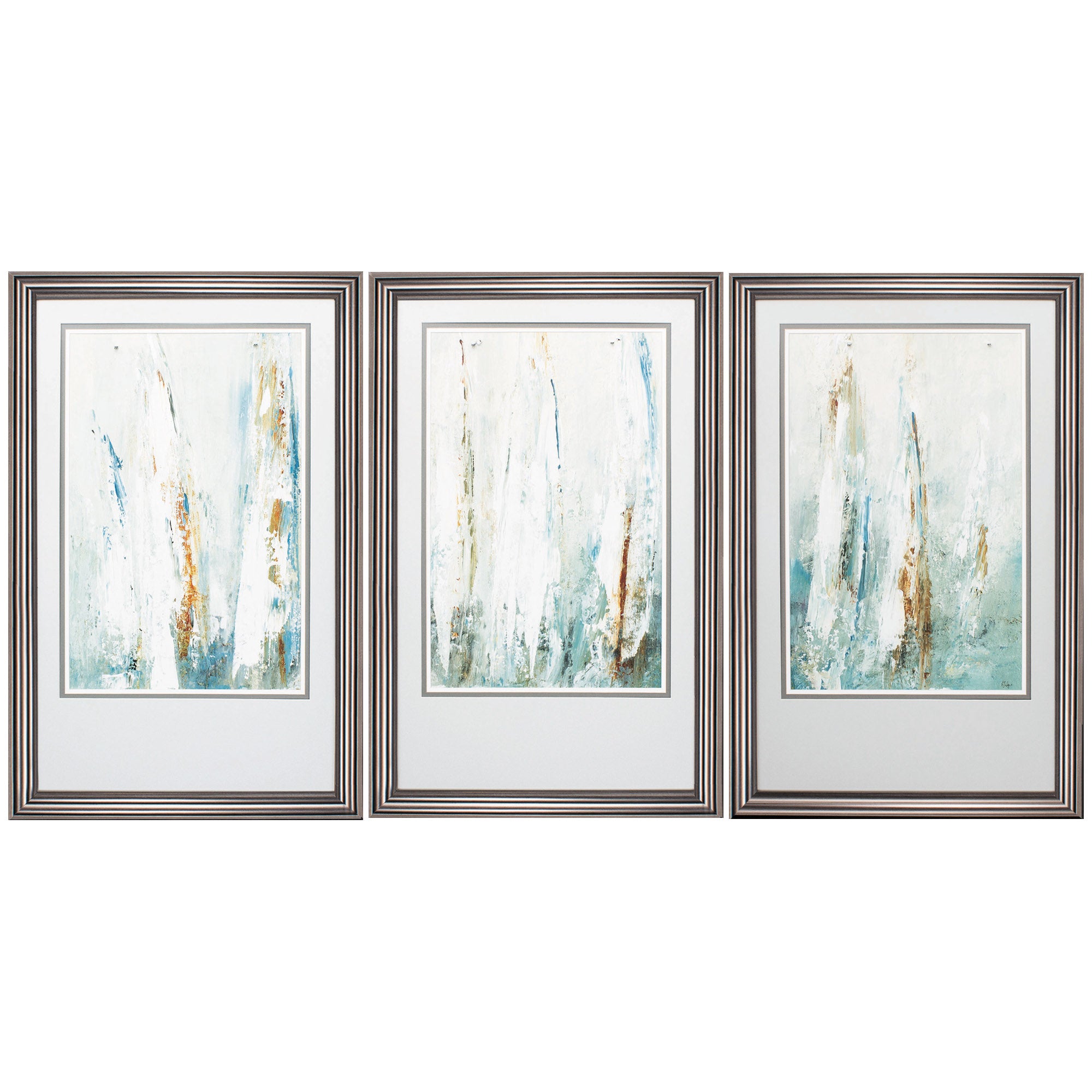 23" X 36" Gunmetal Gray Frame Summer Sails (Set of 3)