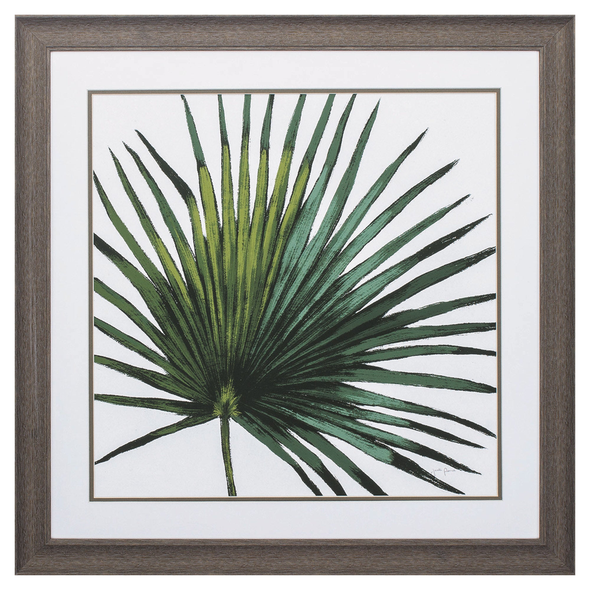 27" X 27" Distressed Wood Toned Frame Welcome To Paradise Xvi