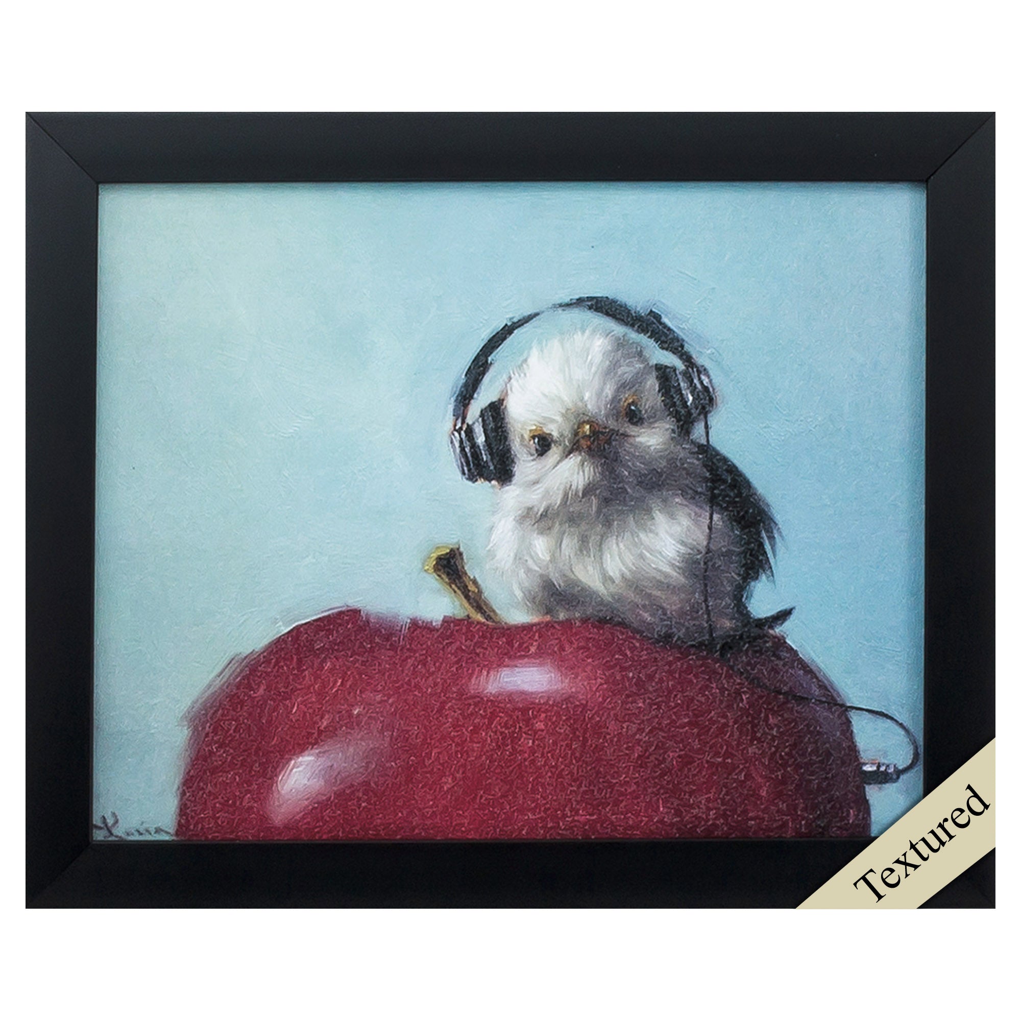 11" X 9" Black Frame Apple Music